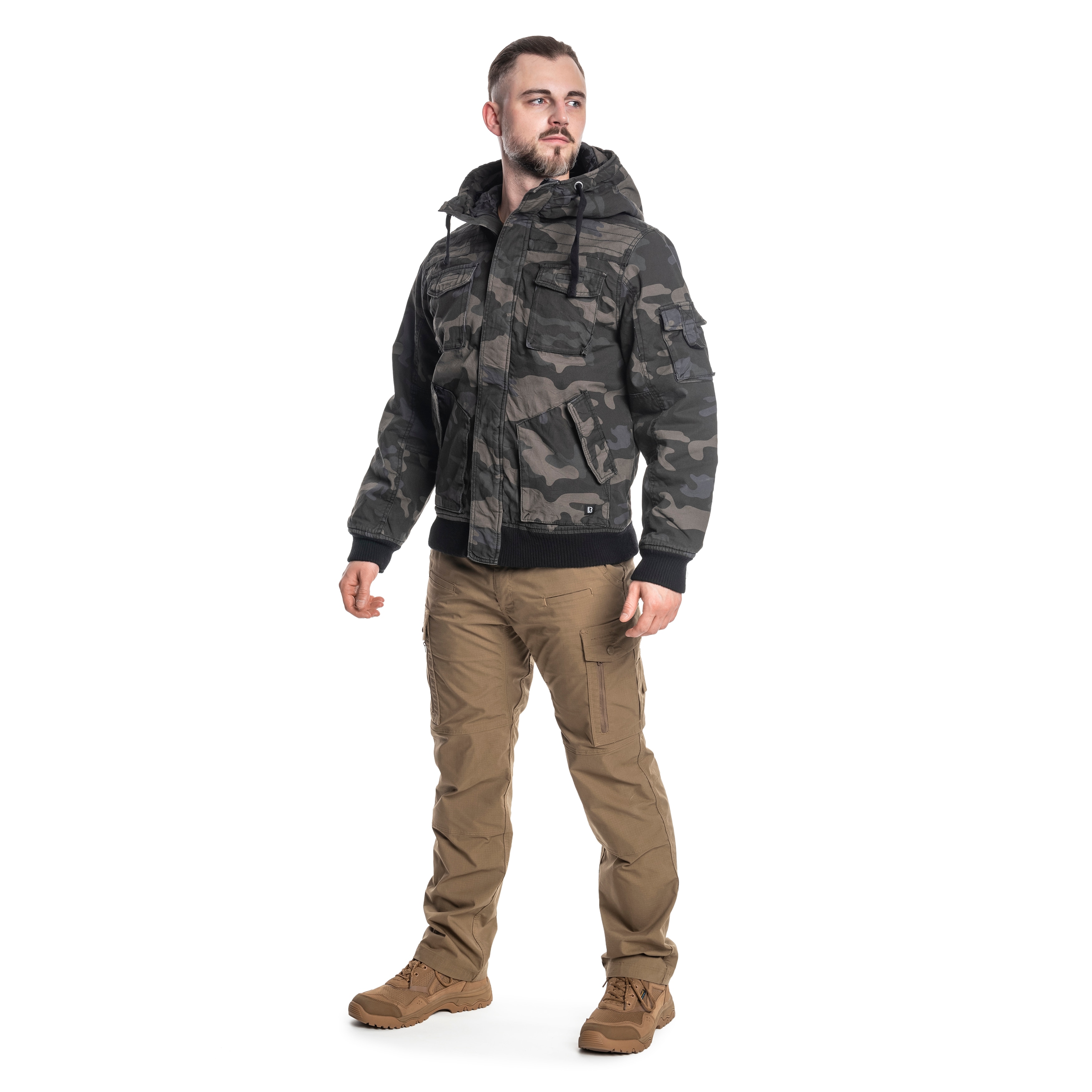 Veste Bronx Brandit - Dark Camo