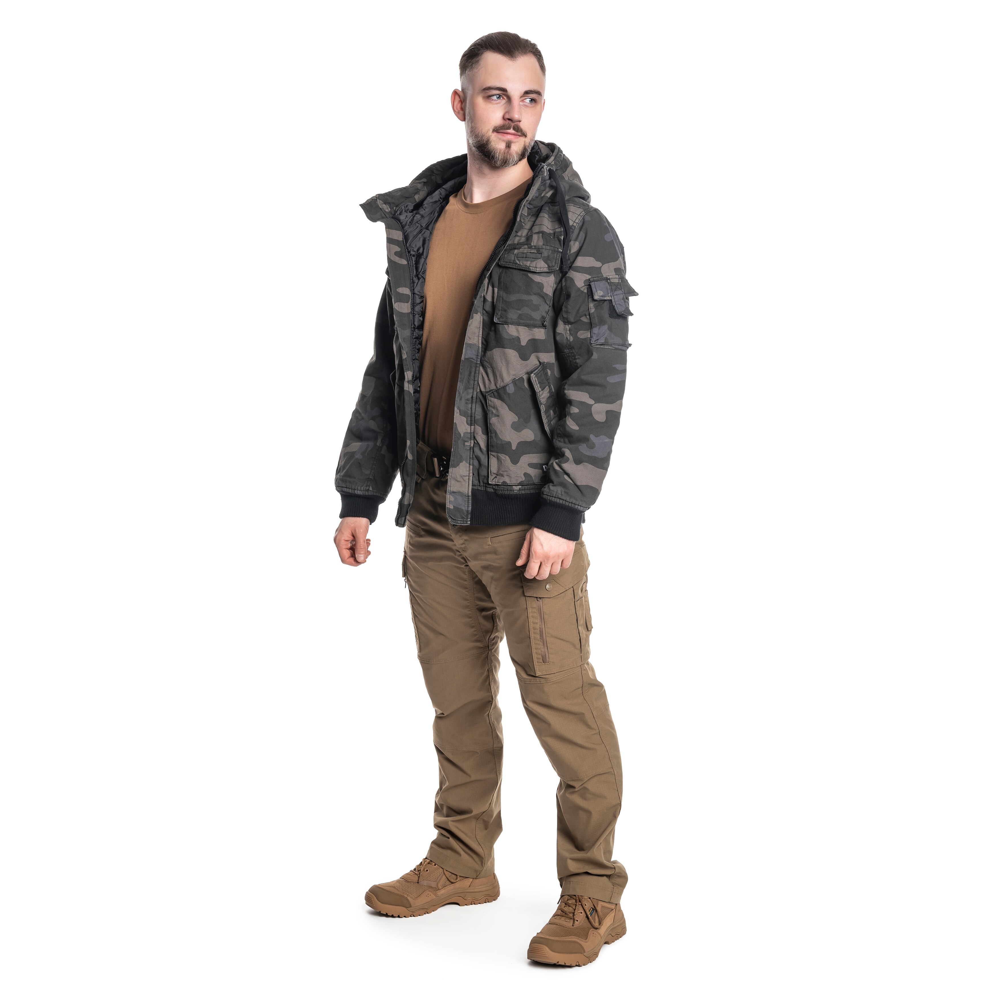 Veste Bronx Brandit - Dark Camo