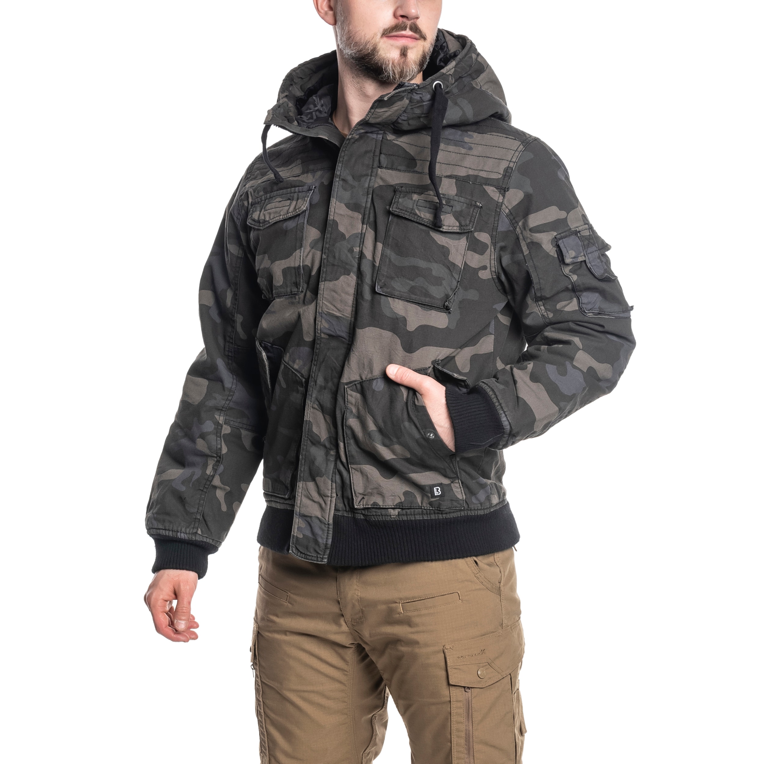 Veste Bronx Brandit - Dark Camo