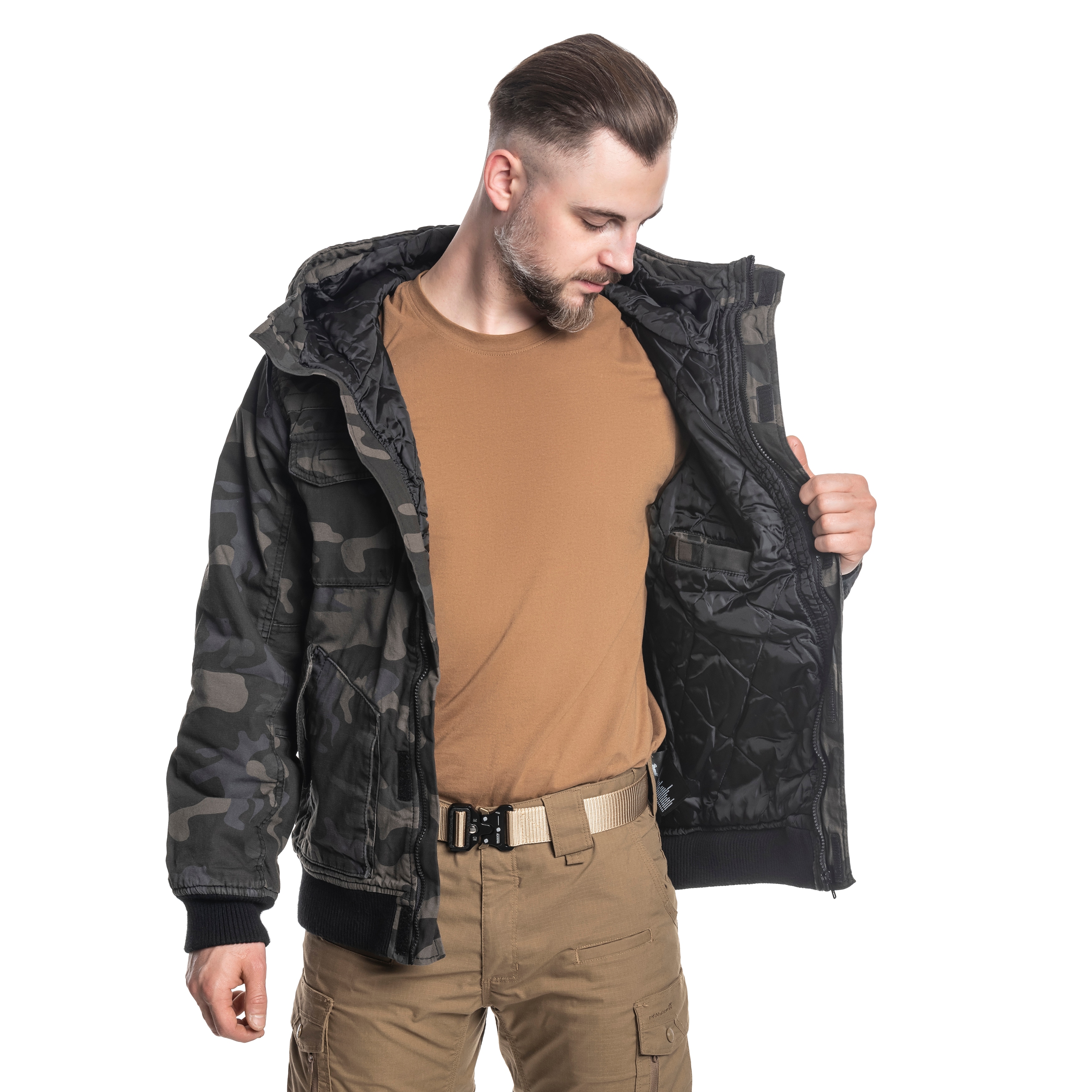 Veste Bronx Brandit - Dark Camo