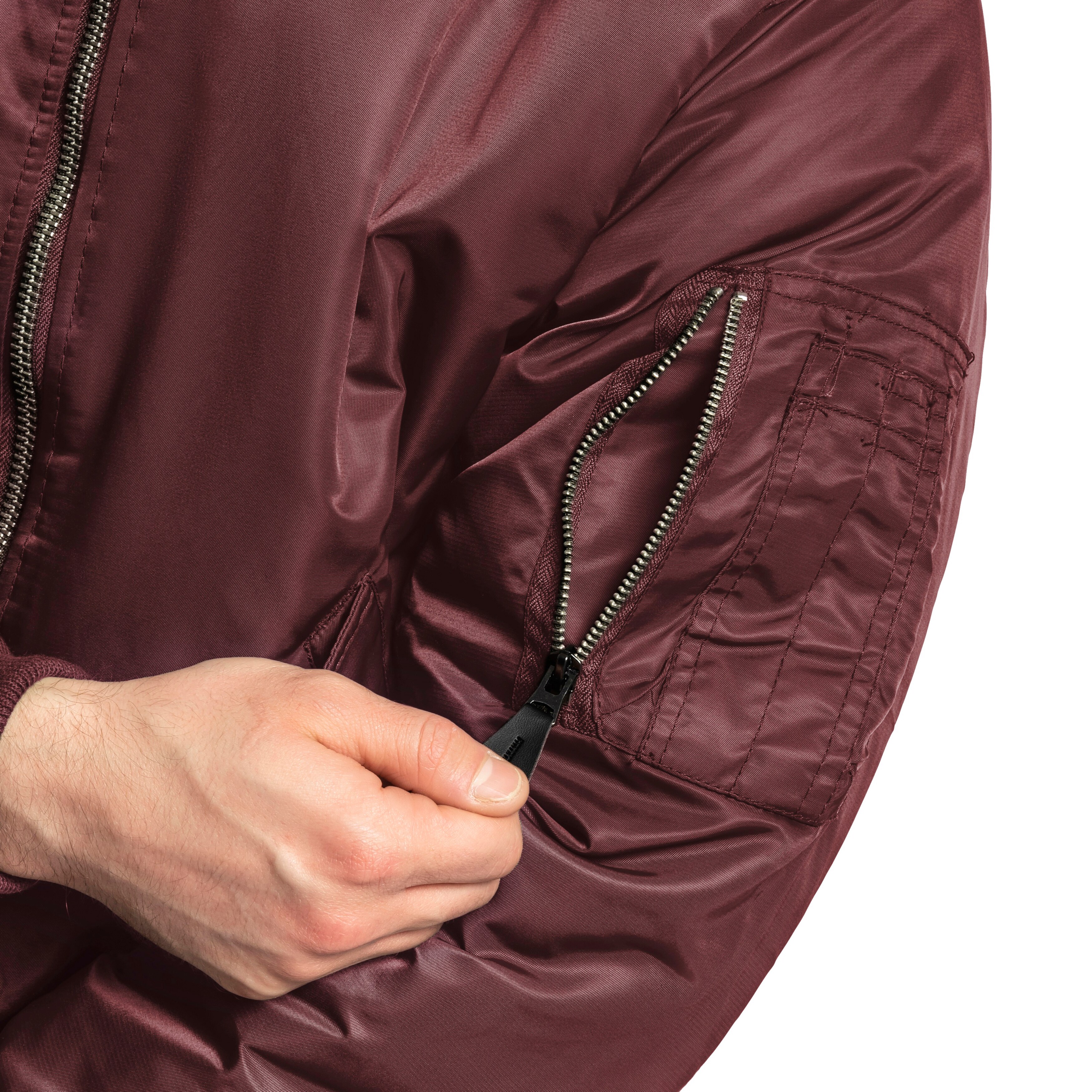 Veste MA1 Brandit - Burgundy
