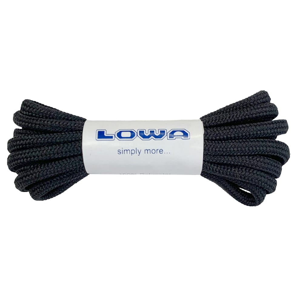 Lacets 180 cm Lowa - Black