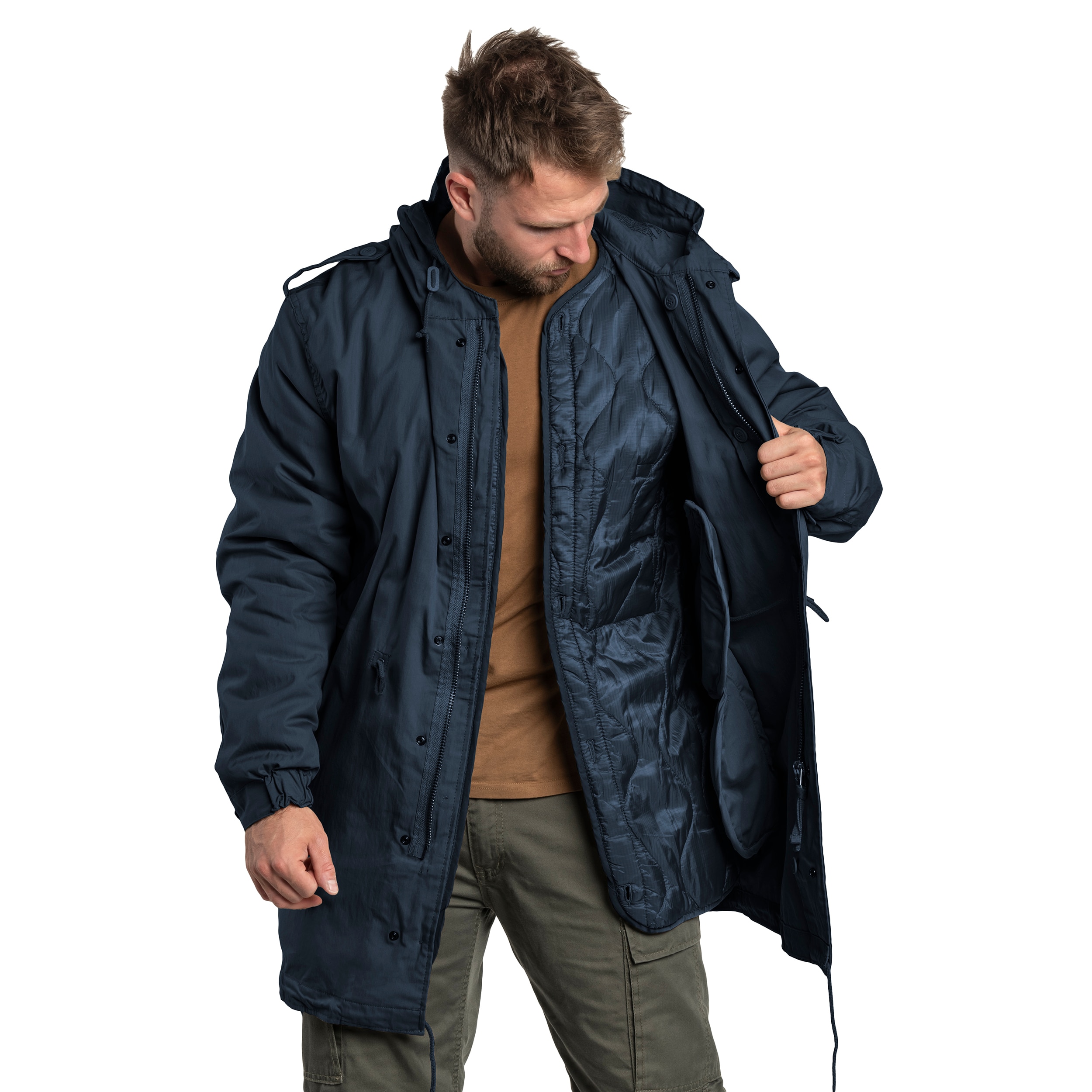 Veste US M51 Parka Brandit - Navy