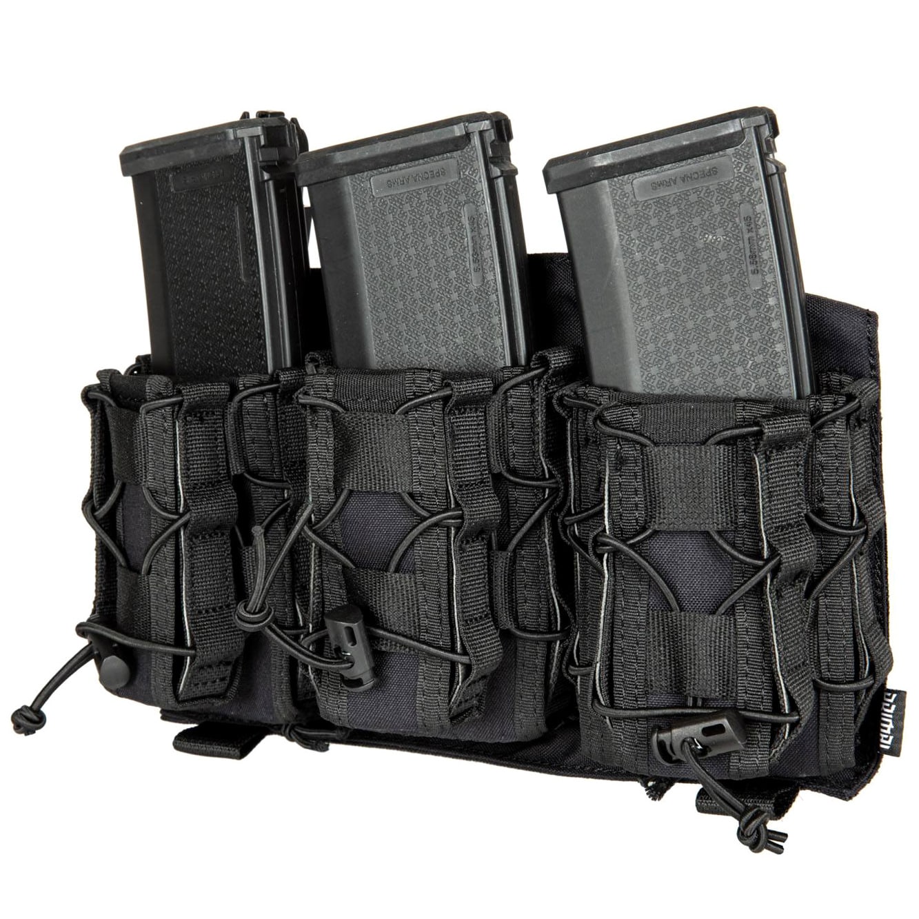 Panneau avec pochettes Serbel pour gilets tactiques Primal Gear - Black