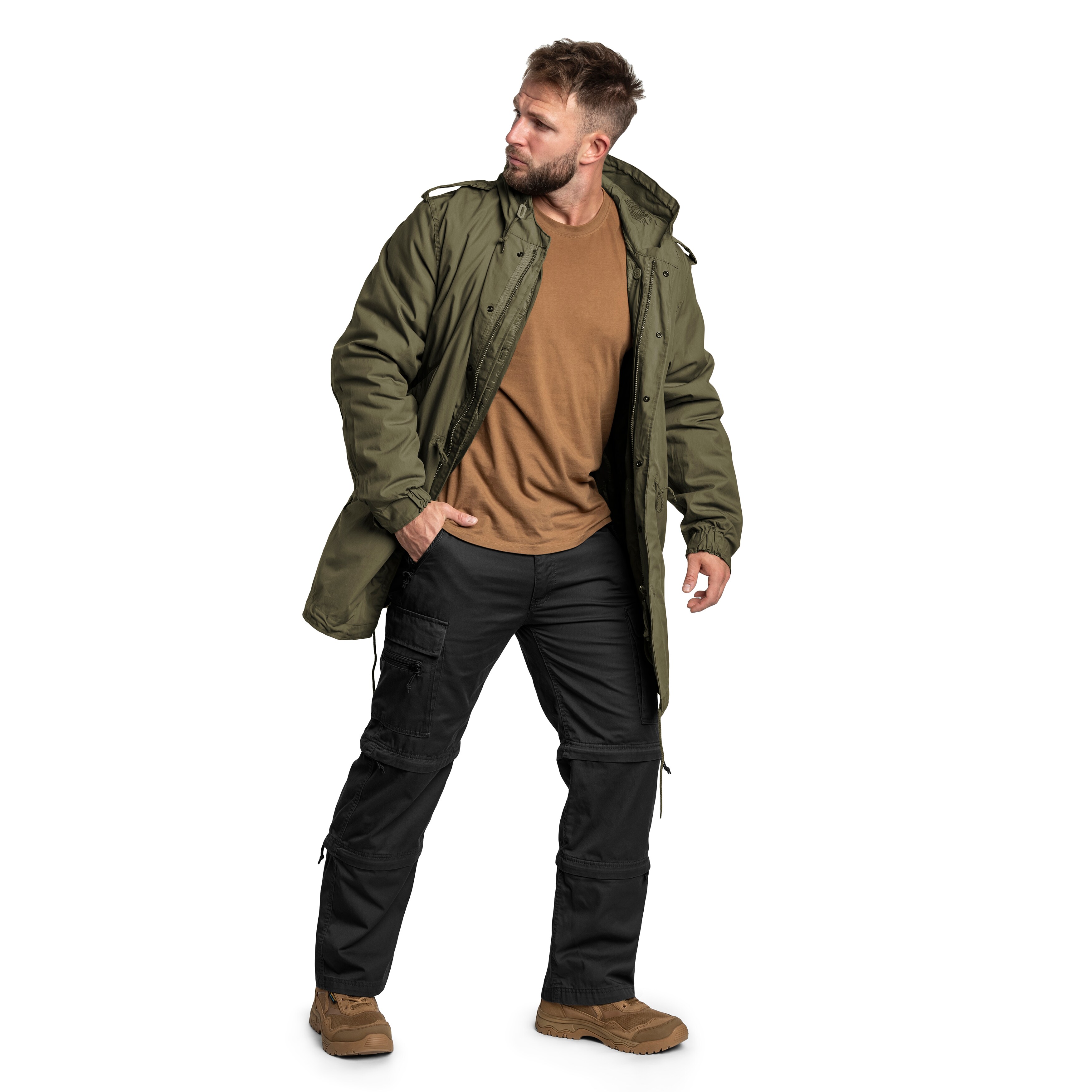Veste US M51 Parka Brandit - Olive