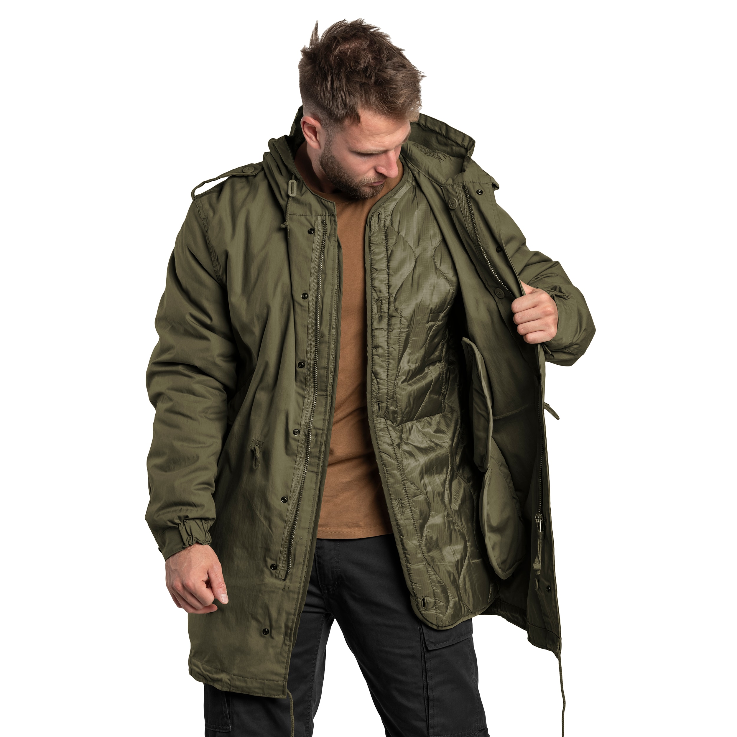 Veste US M51 Parka Brandit - Olive
