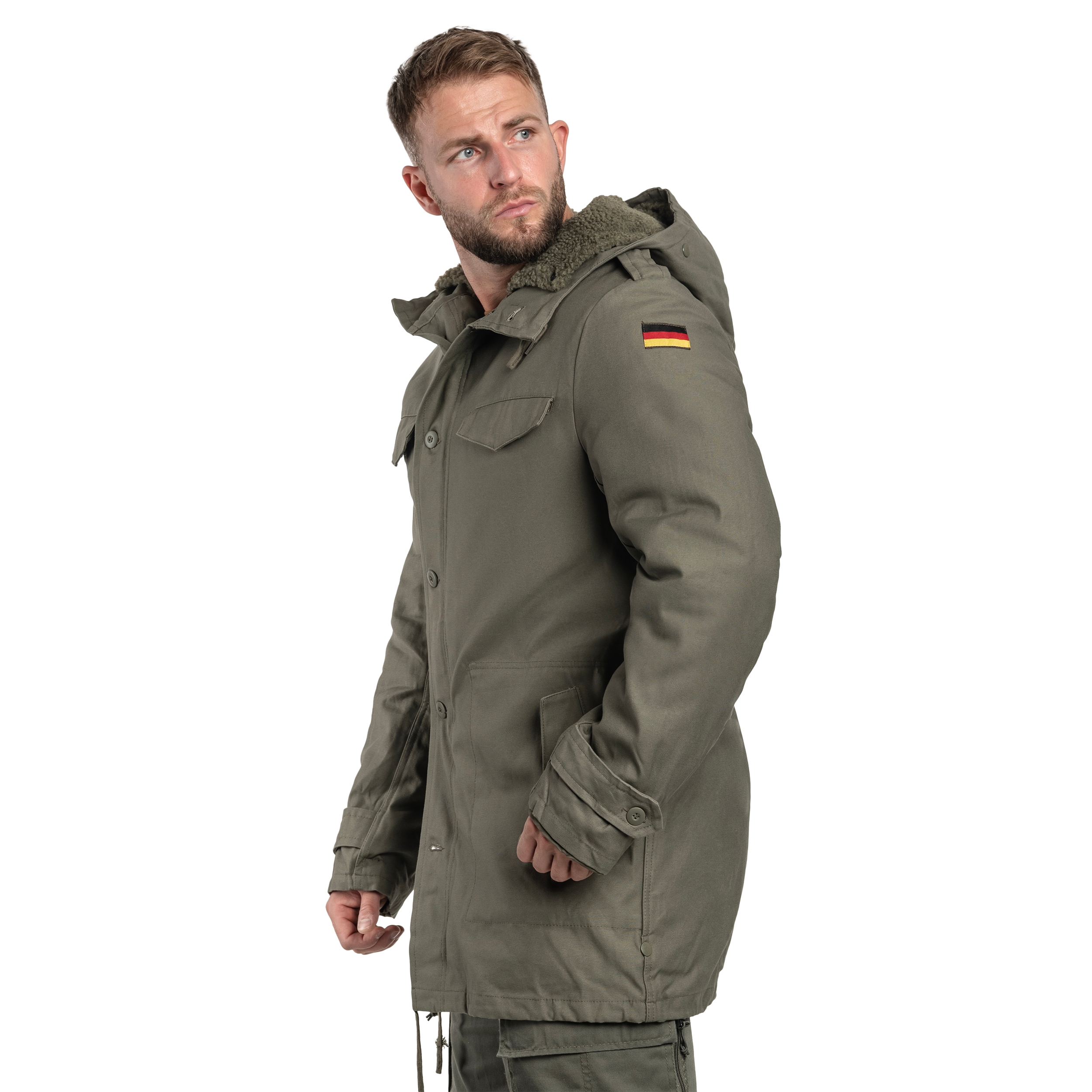 Veste BW Parka Flag Brandit - Olive