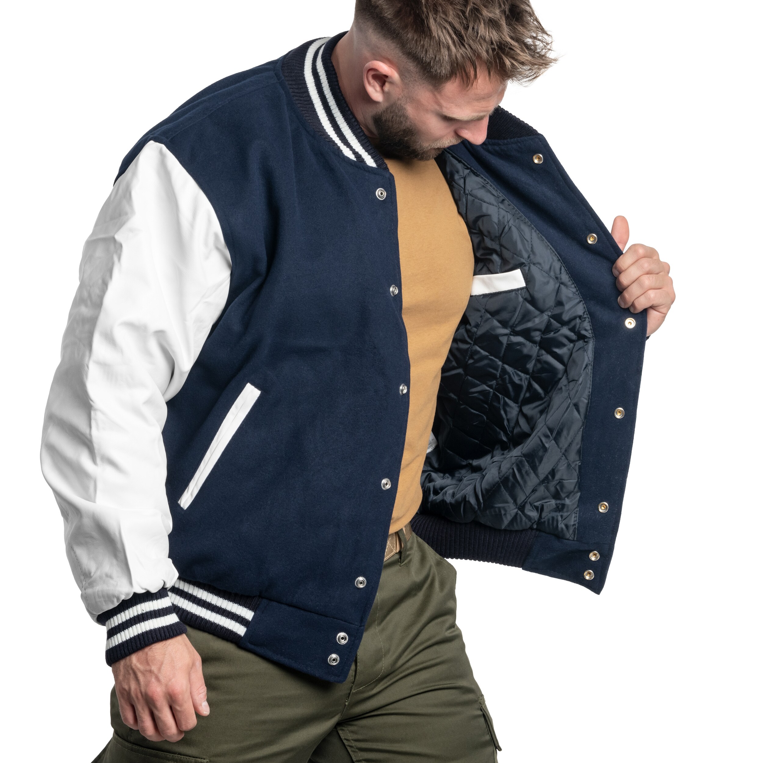 Veste NY Baseball Mil-Tec - Navy/White
