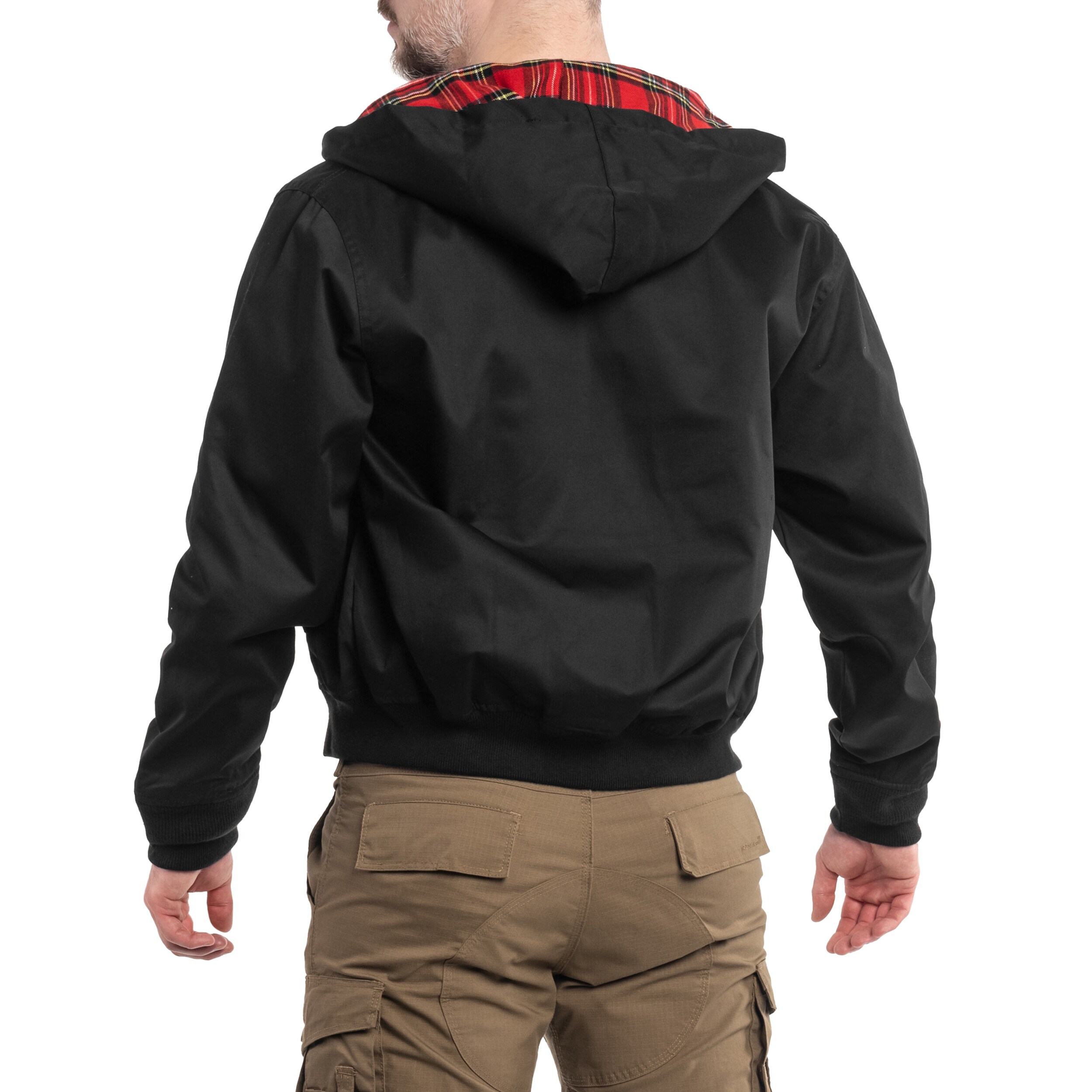 Veste Lord Canterbury Hooded Brandit - Black