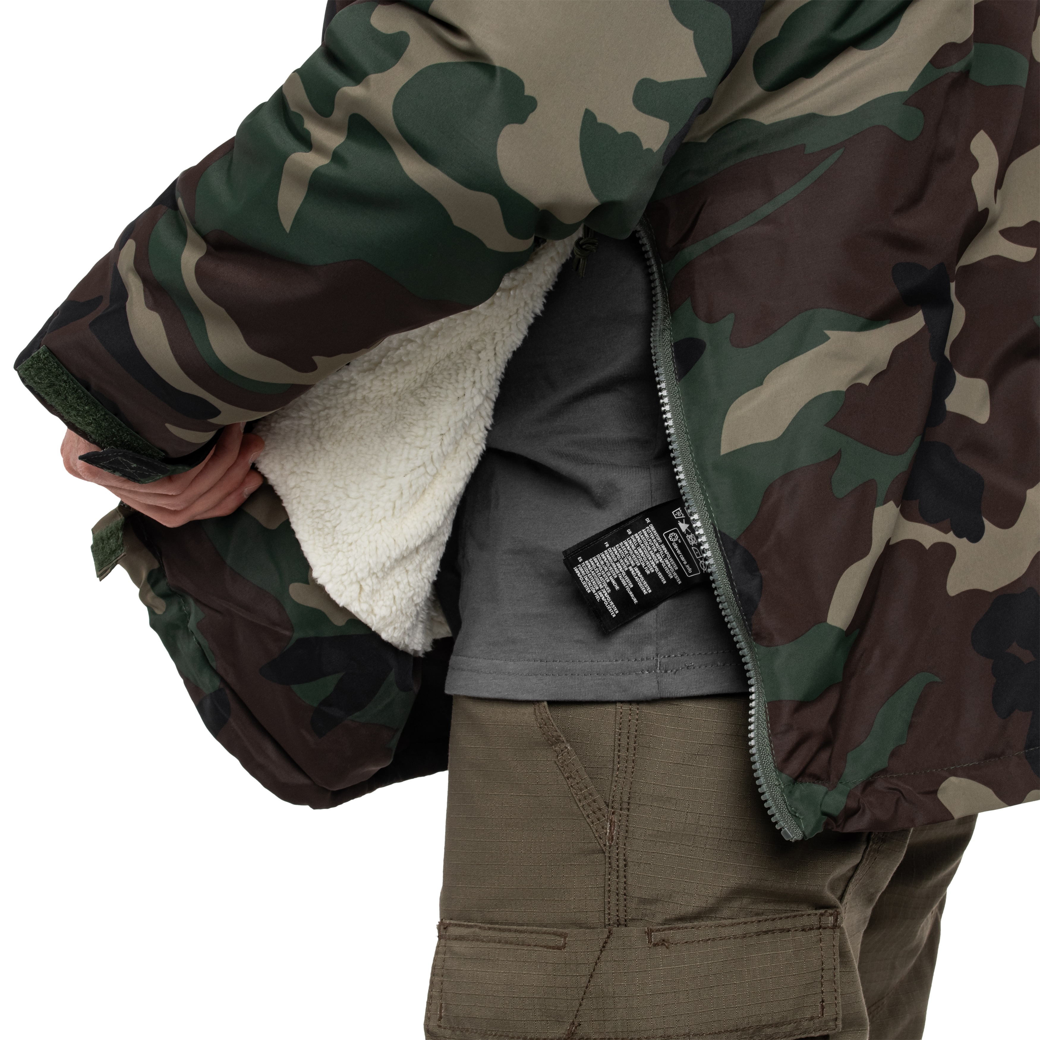 Veste Sherpa Windbreaker Brandit  - Woodland