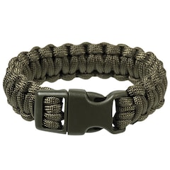 Bracelet Paracord boucle 22 mm Mil-Tec - Olive