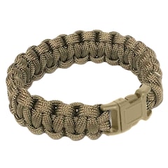 Bracelet Paracord boucle Mil-Tec - Coyote