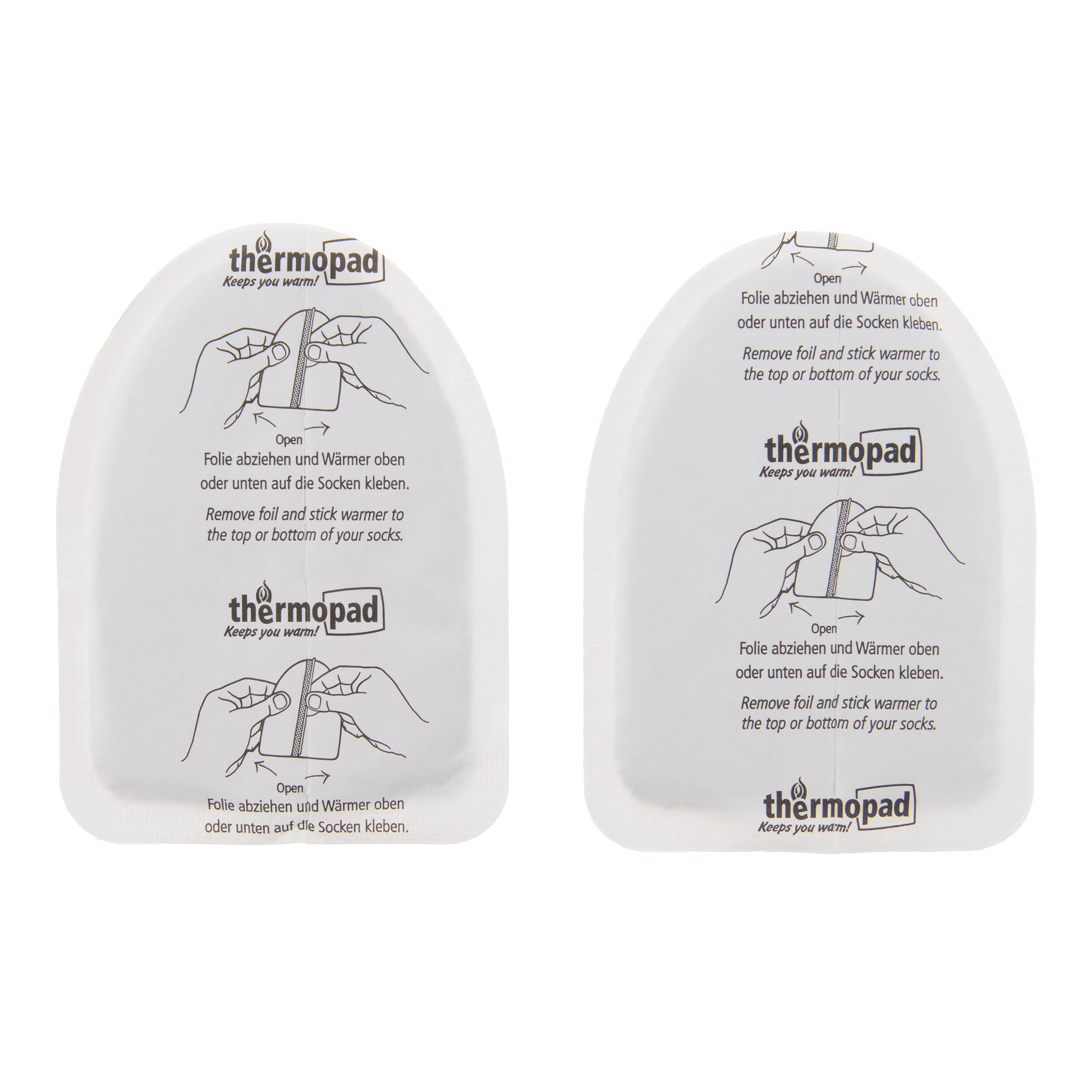 Chauffe-orteils chimiques - 1 paire Thermopad