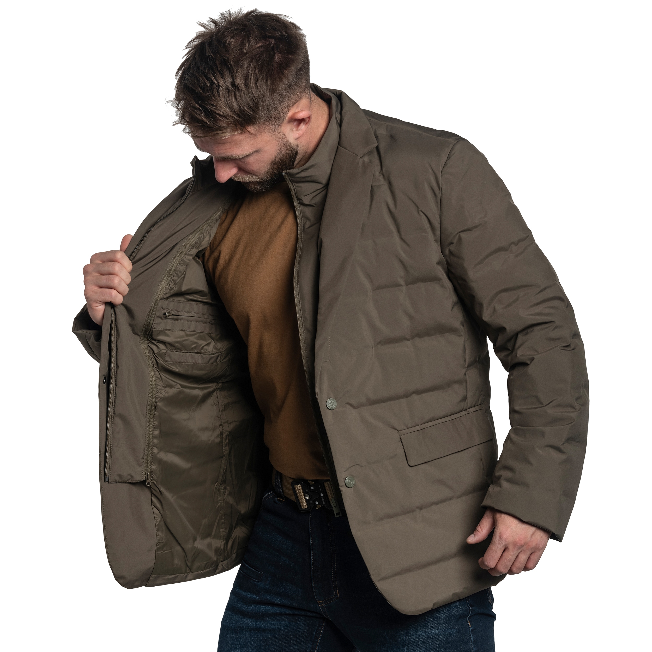 Mens down blazer best sale