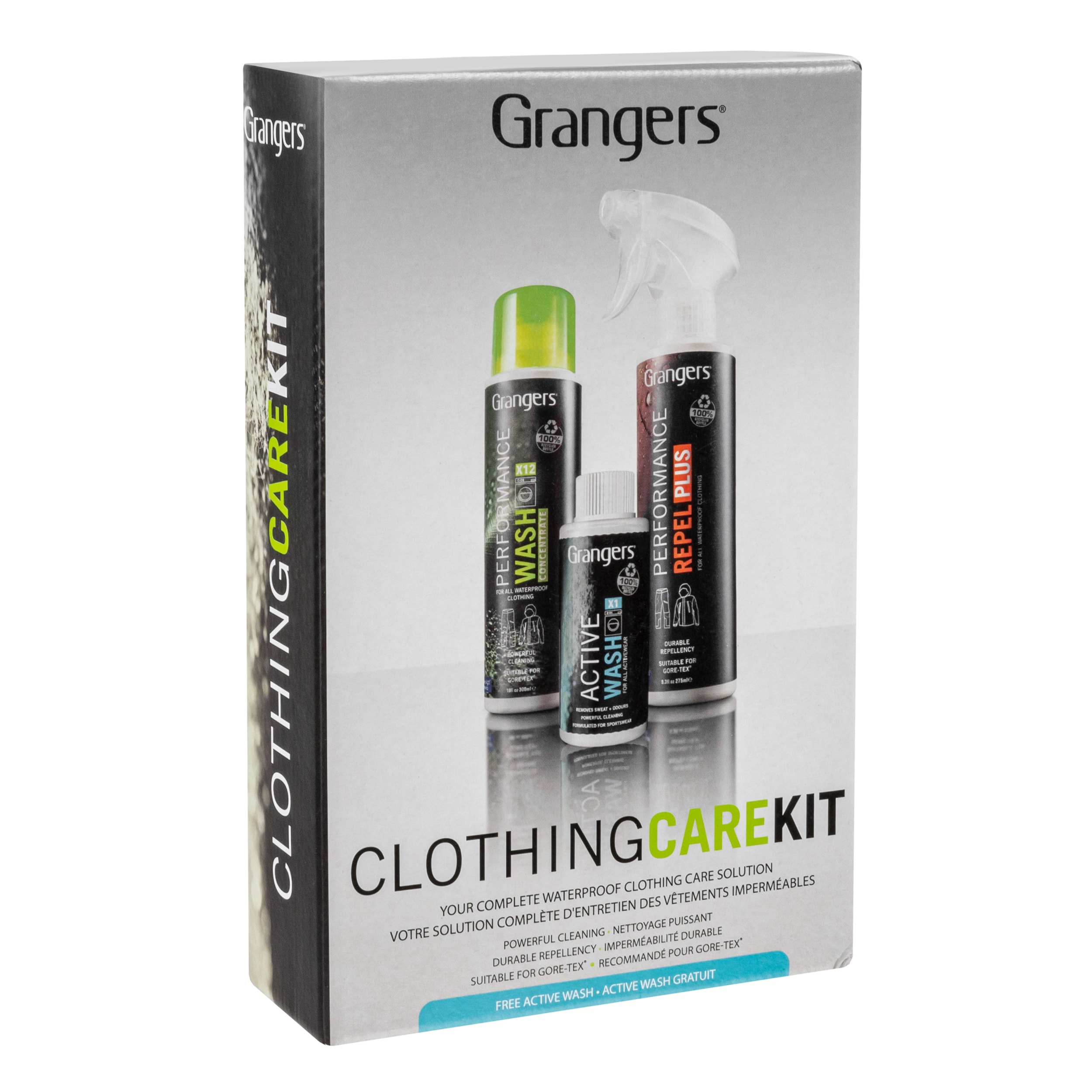 Kit Clothing Care Kit Plus OWP 300 ml + 275 ml + 60 ml Grangers
