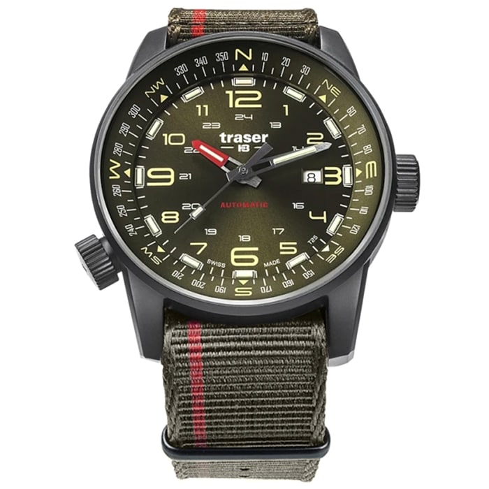 Montre P68 Pathfinder Automatic TS Traser - Green