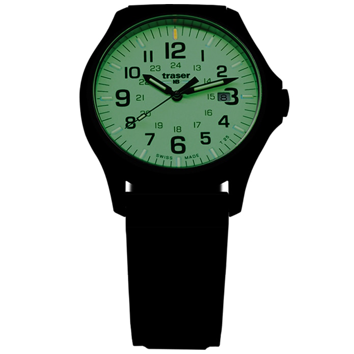 Montre P67 Officer Pro RS Traser - GunMetal/Lime