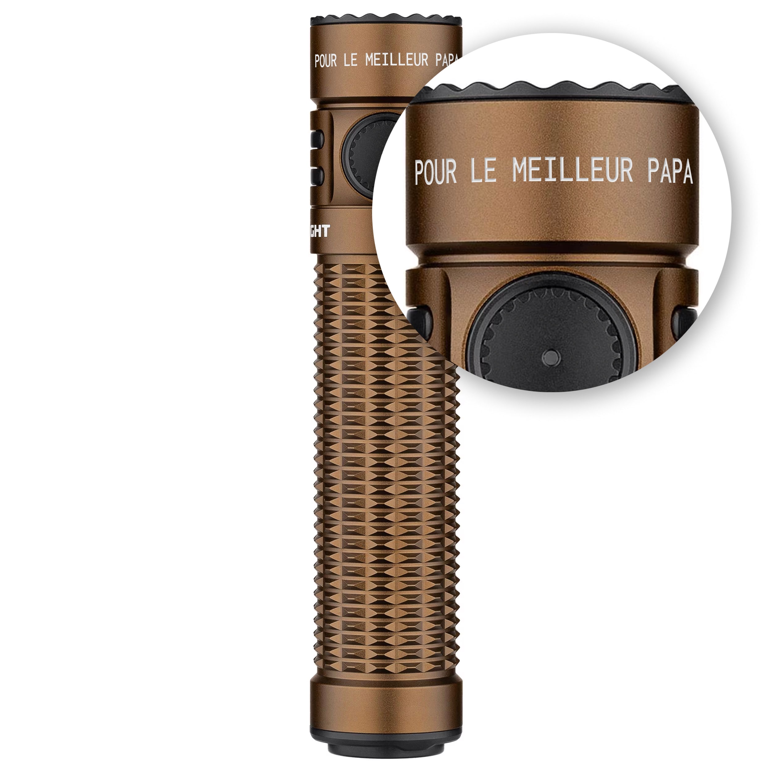 Lampe de poche Warrior Mini 3 Desert Tan - 1750 lumens Olight - Desert Tan 