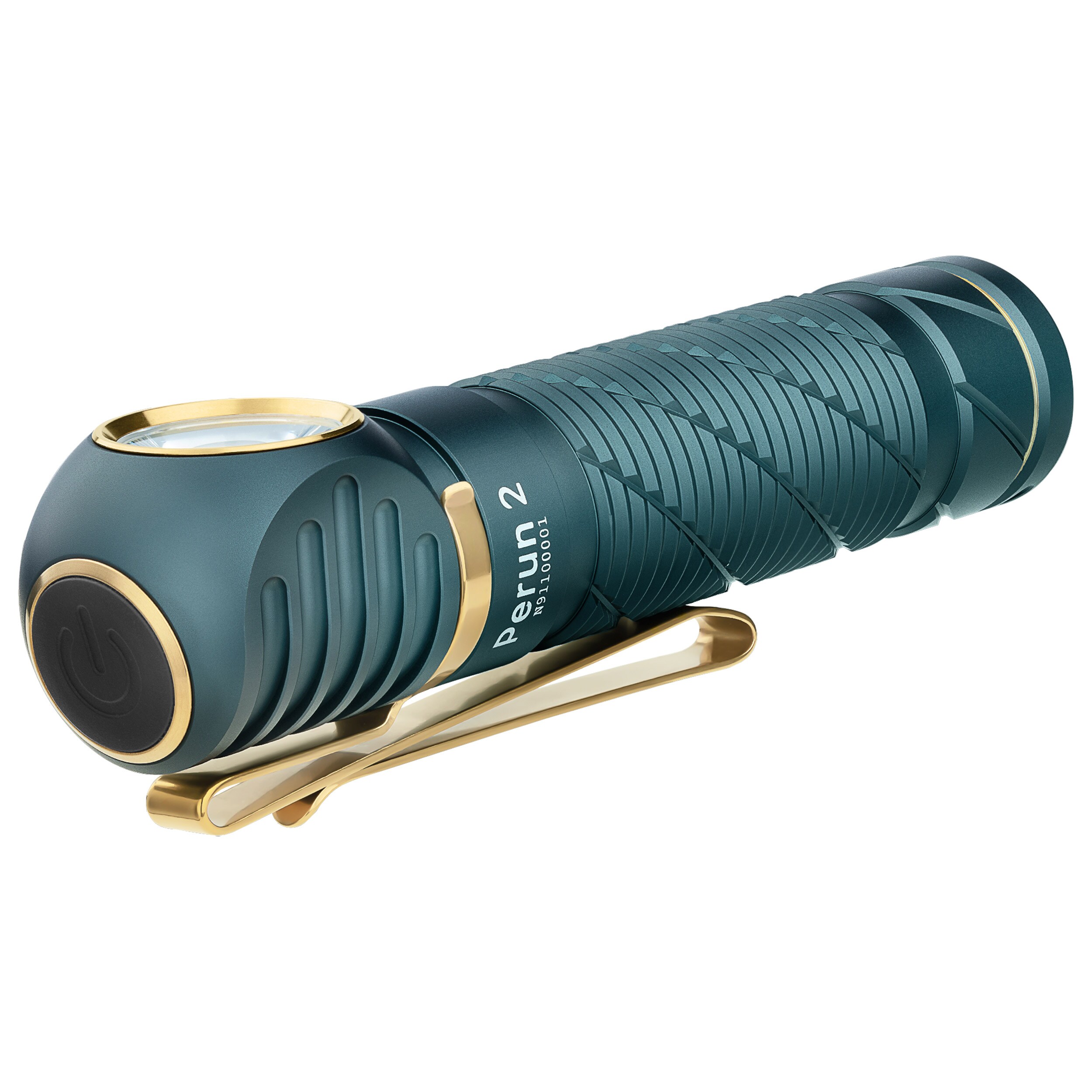 Lampe frontale et angulaire avec bandeau Perun 2 Cool White Kit 2500 lumens Olight- Dream Blue
