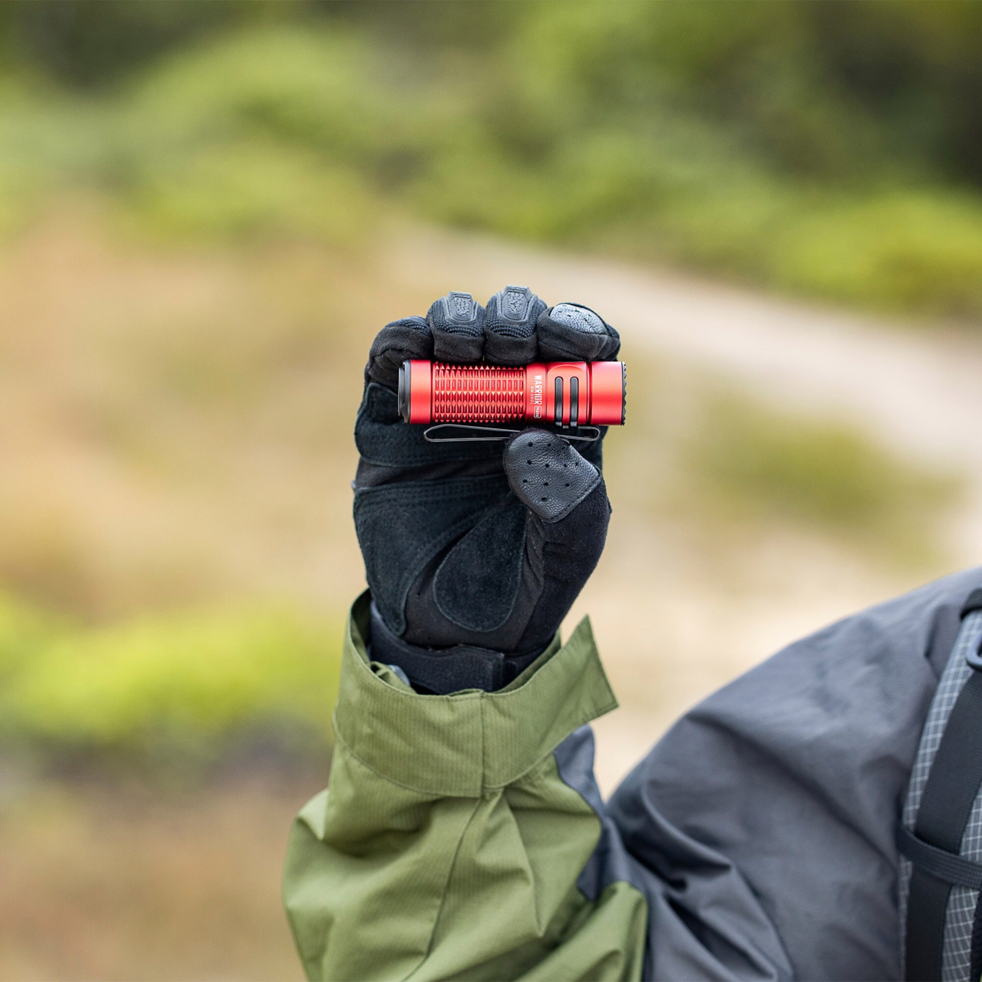 Lampe de poche Warrior Nano 1200 lumens Olight - Red