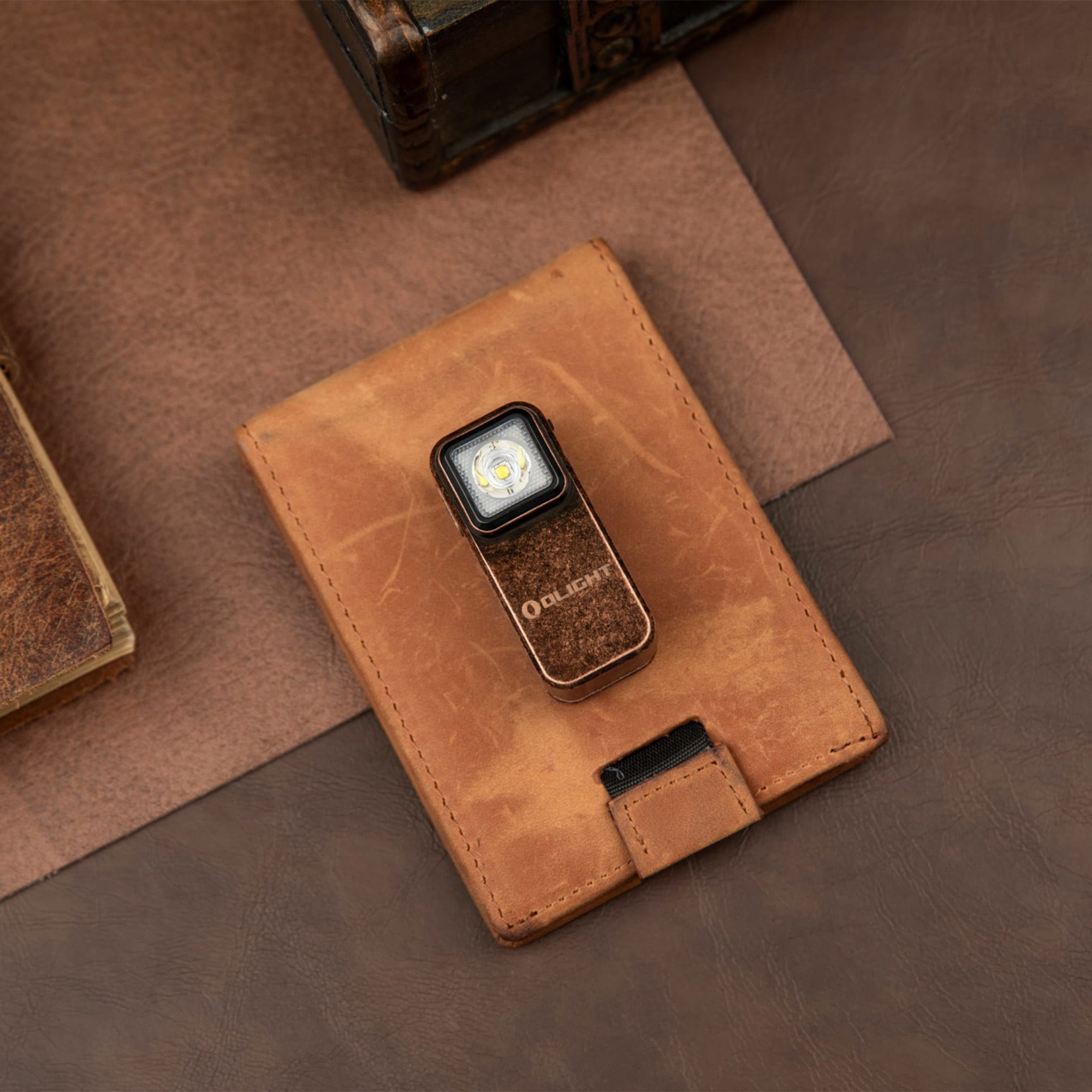 Lampe de poche rechargeable Oclip Copper - 300 lumens Olight