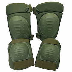 Protections professionnelles pour genoux et coudes JB Tacticals - Olive Green
