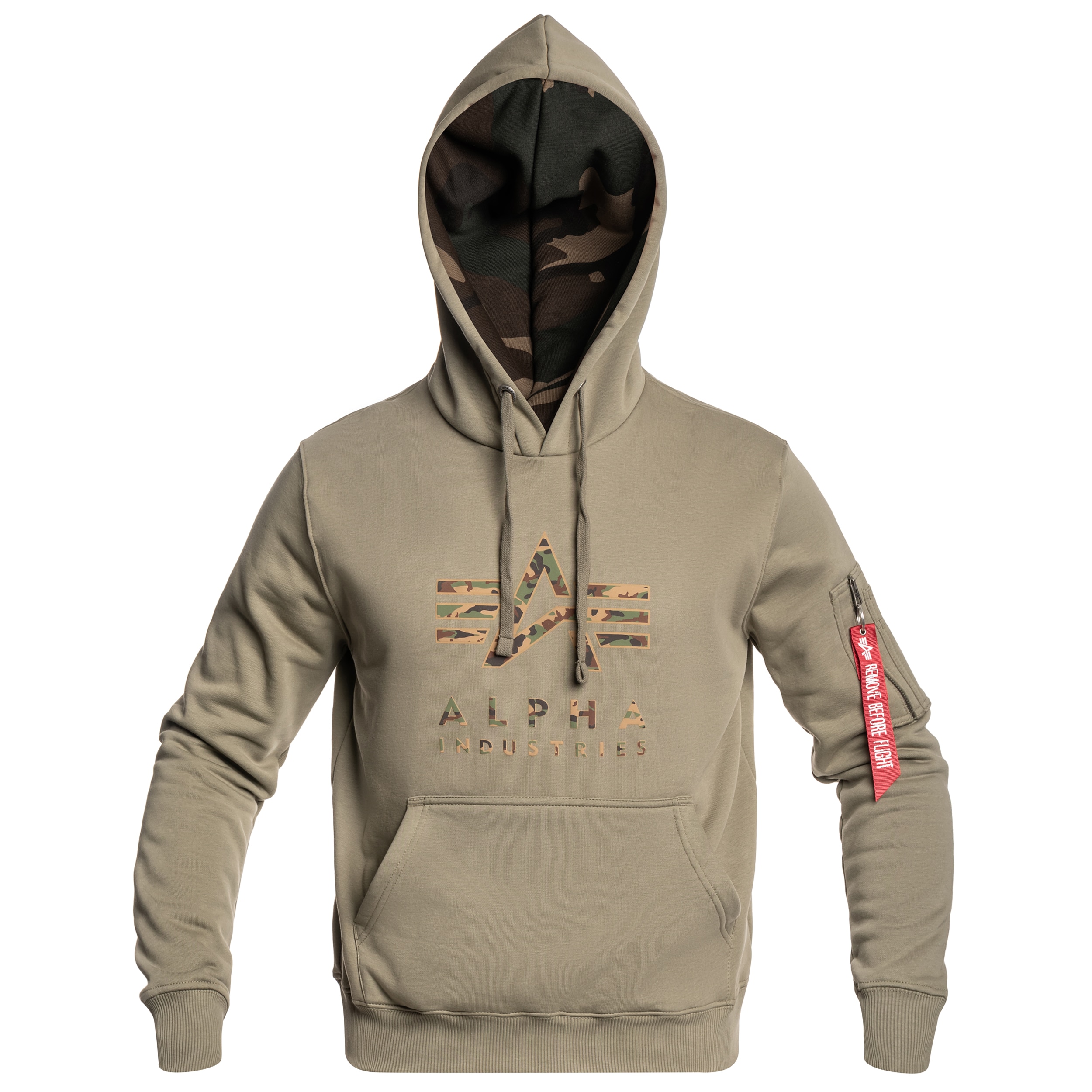 Sweatshirt Camo TPU Hoody Alpha Industries - Olive