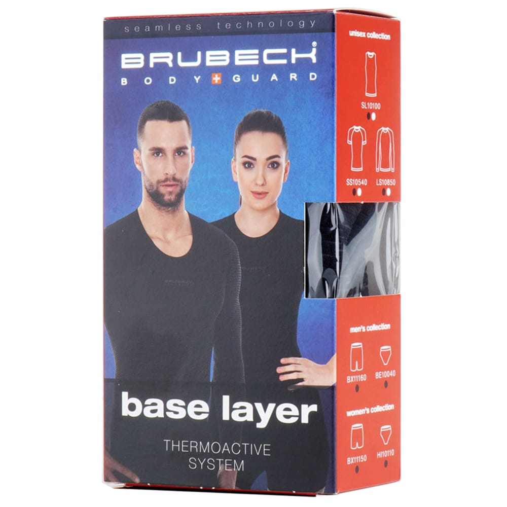 Caleçon thermoactif Base Layer Brubeck - Graphite