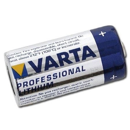 Pile au lithium CR123A 3 V Varta 