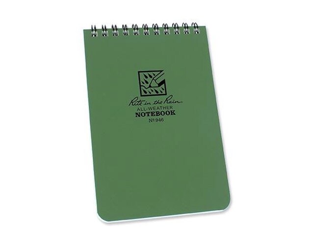 Bloc-notes imperméable 4x6