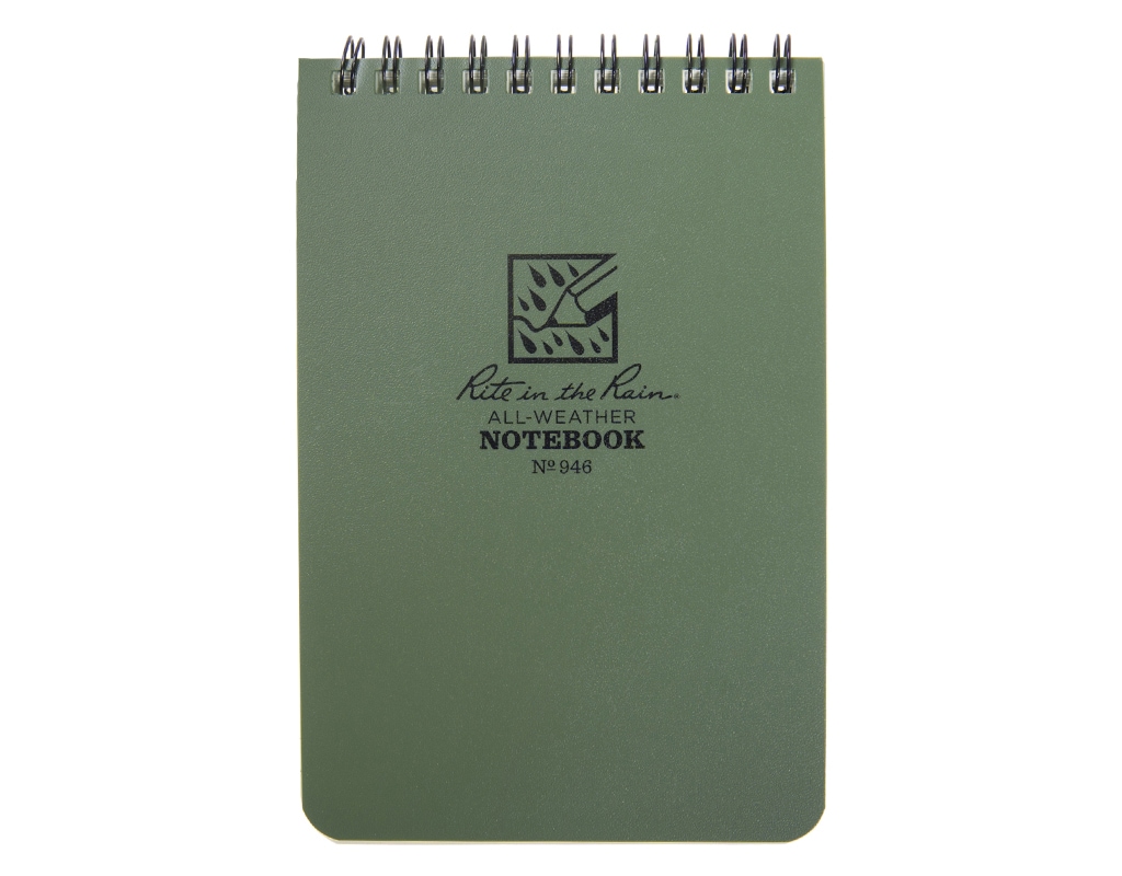 Bloc-notes imperméable 4x6