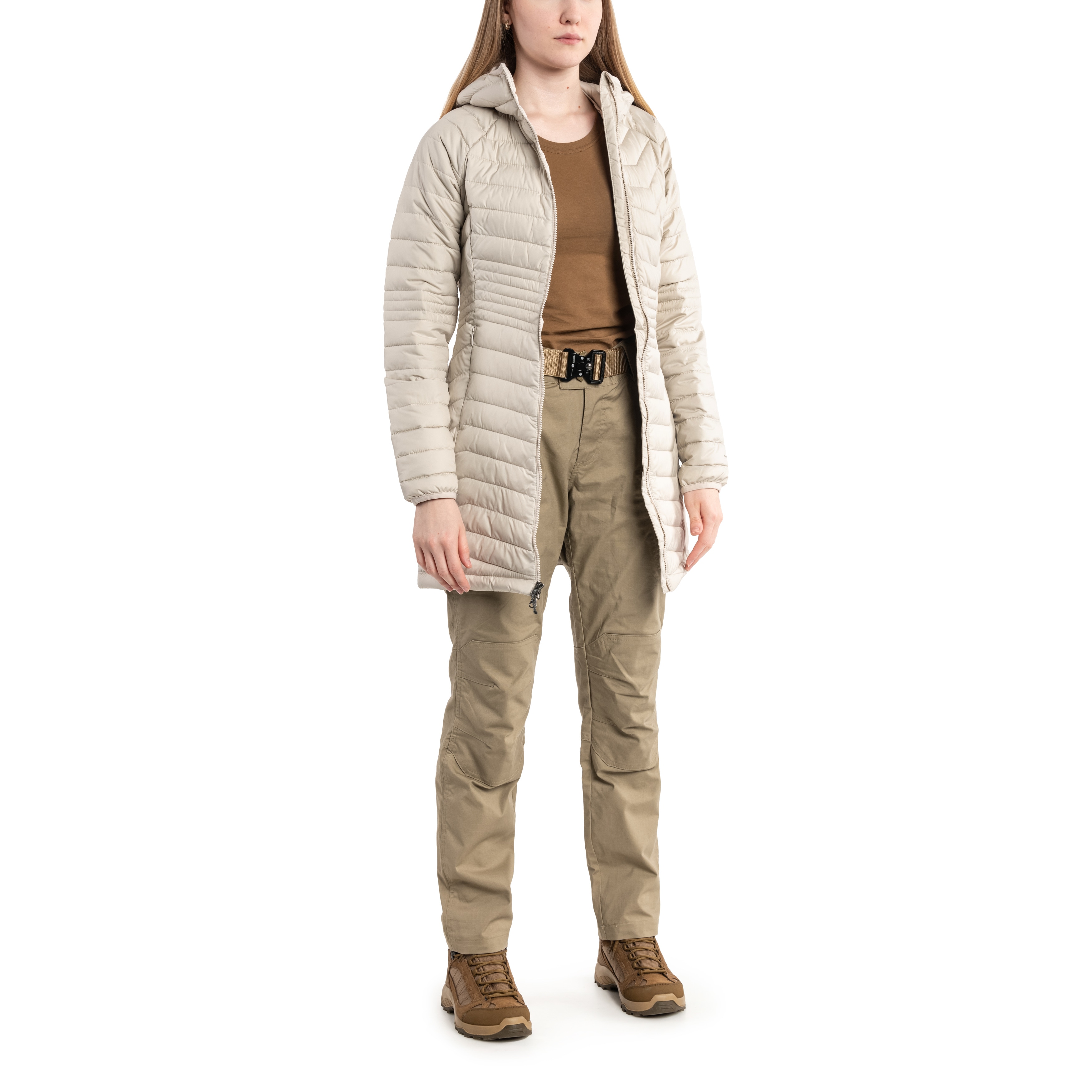 Veste pour femmes Powder Lite Mid Jacket Columbia - Dark Stone