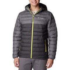 Veste Powder Lite Hooded Jacket Columbia - Shark/City Grey