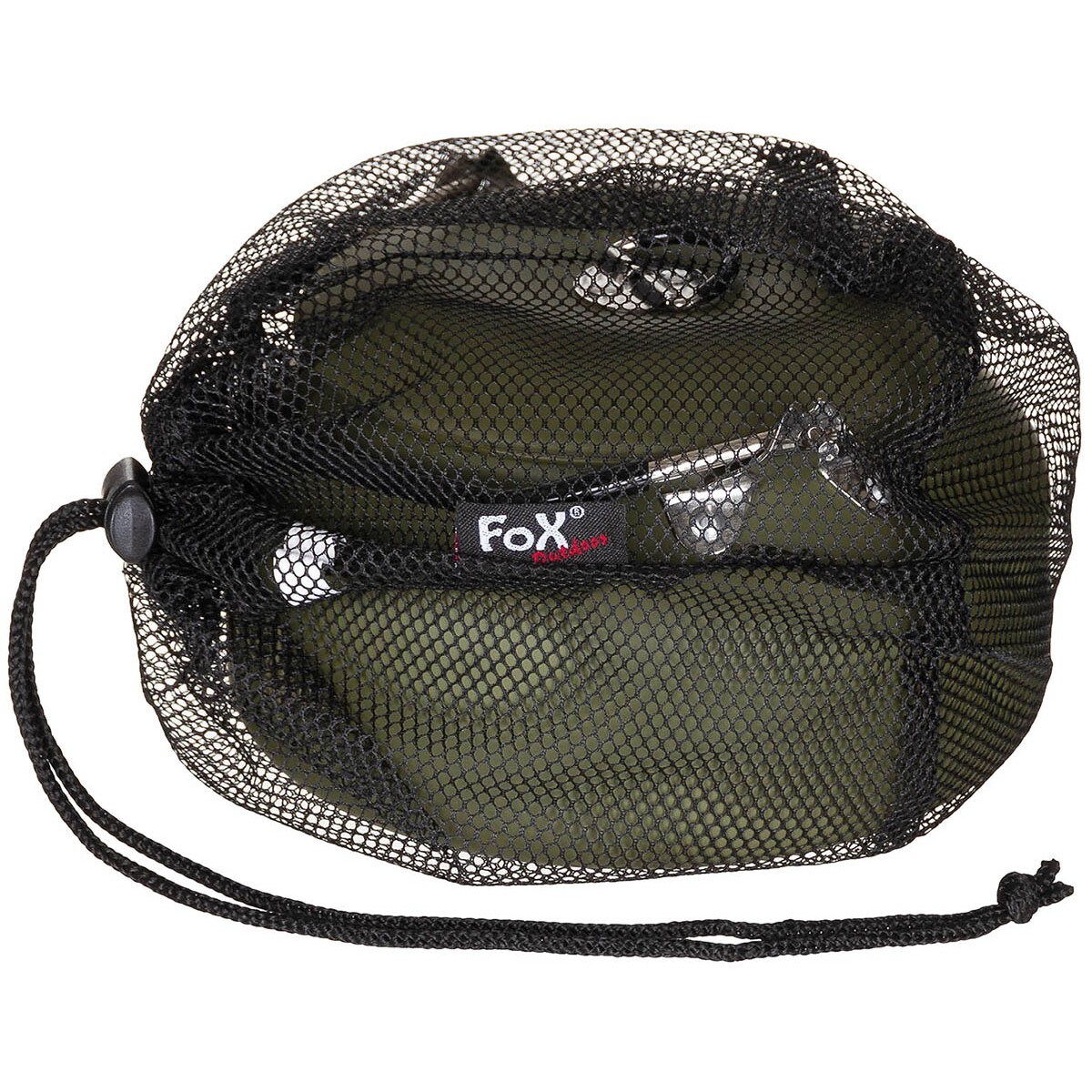 Bouilloire touristique Fox Outdoor Stainless Stee 1 L MFH - Olive