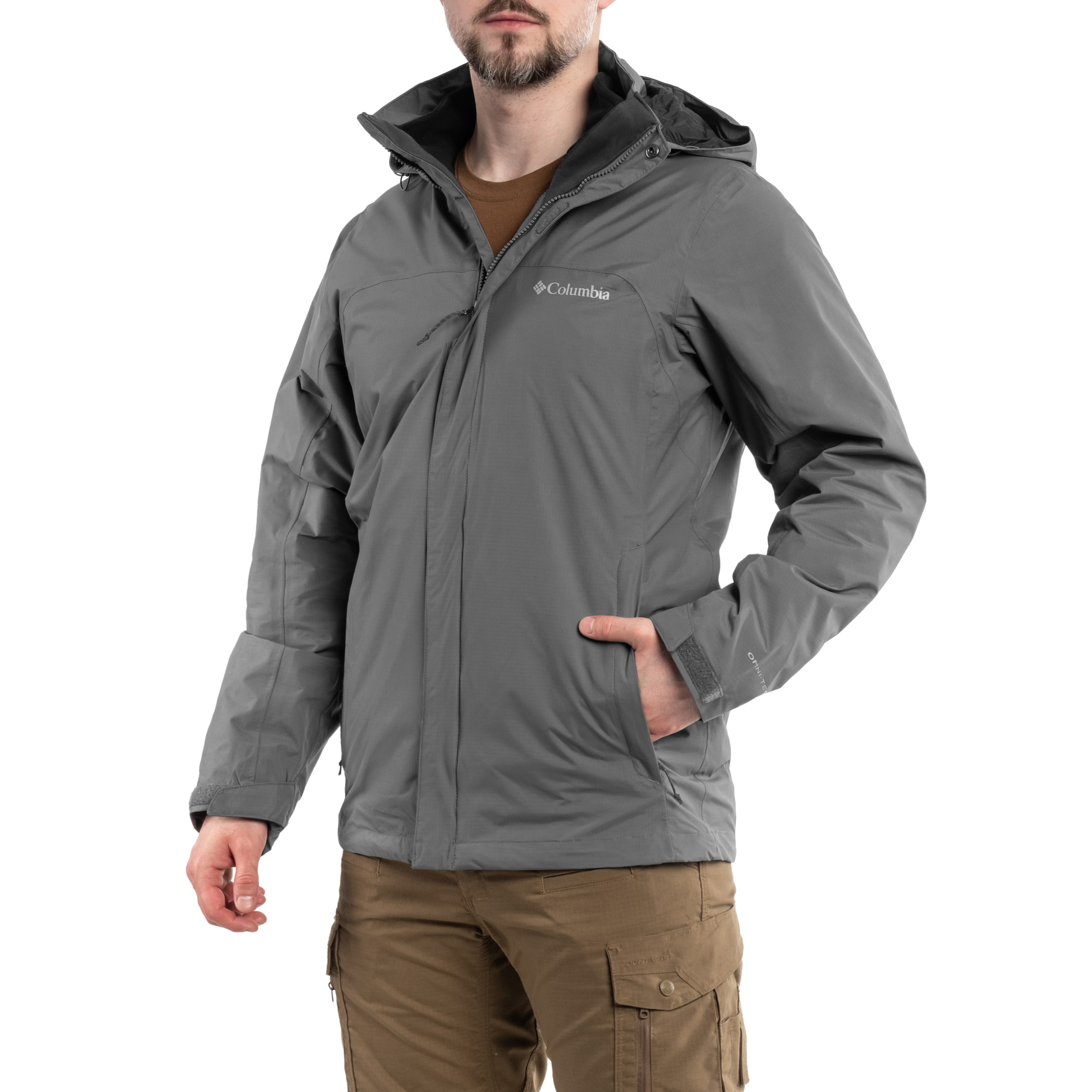 Veste Mission Air Interchange Columbia - City Grey
