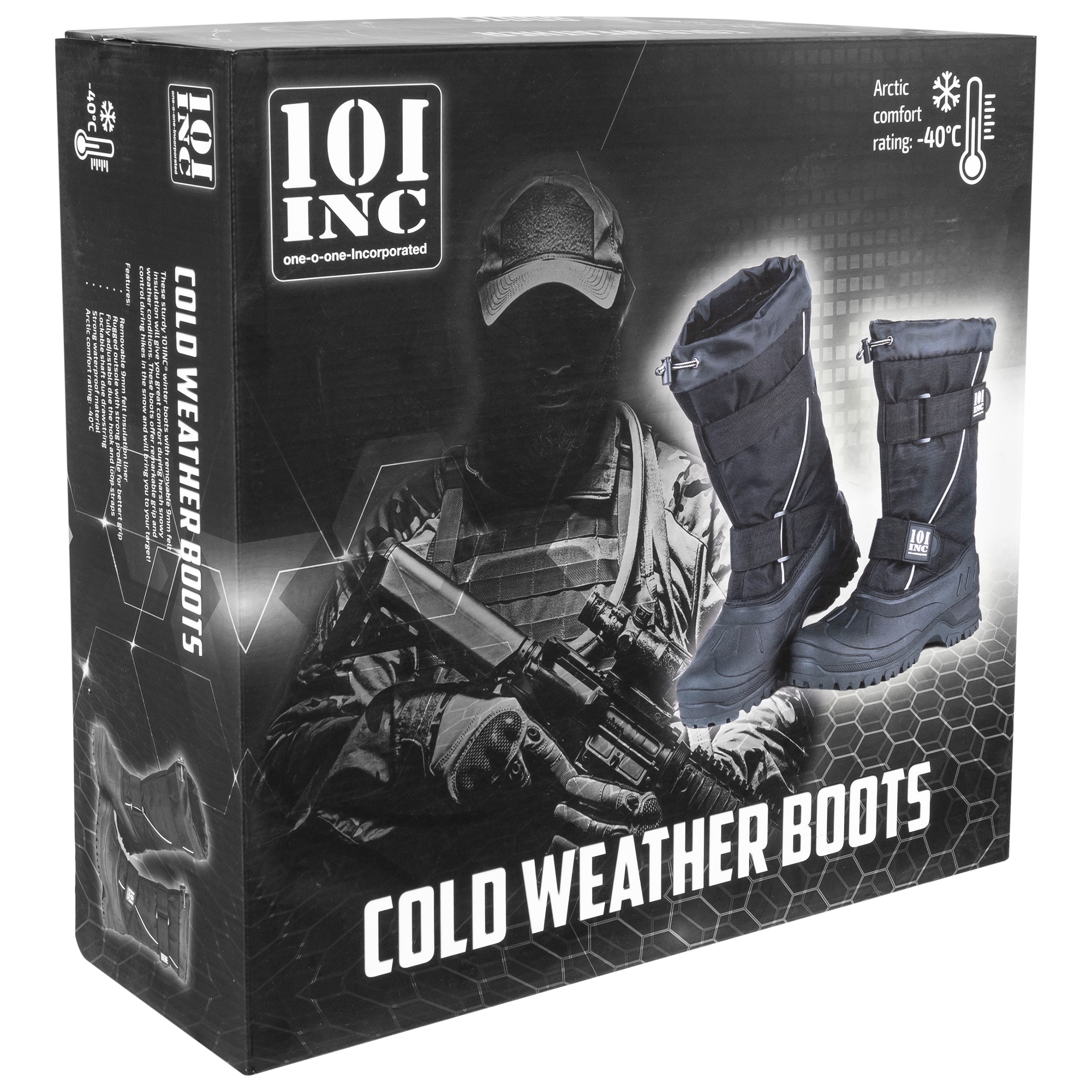Bottes de neige Cold Weather 101 Inc. - Black