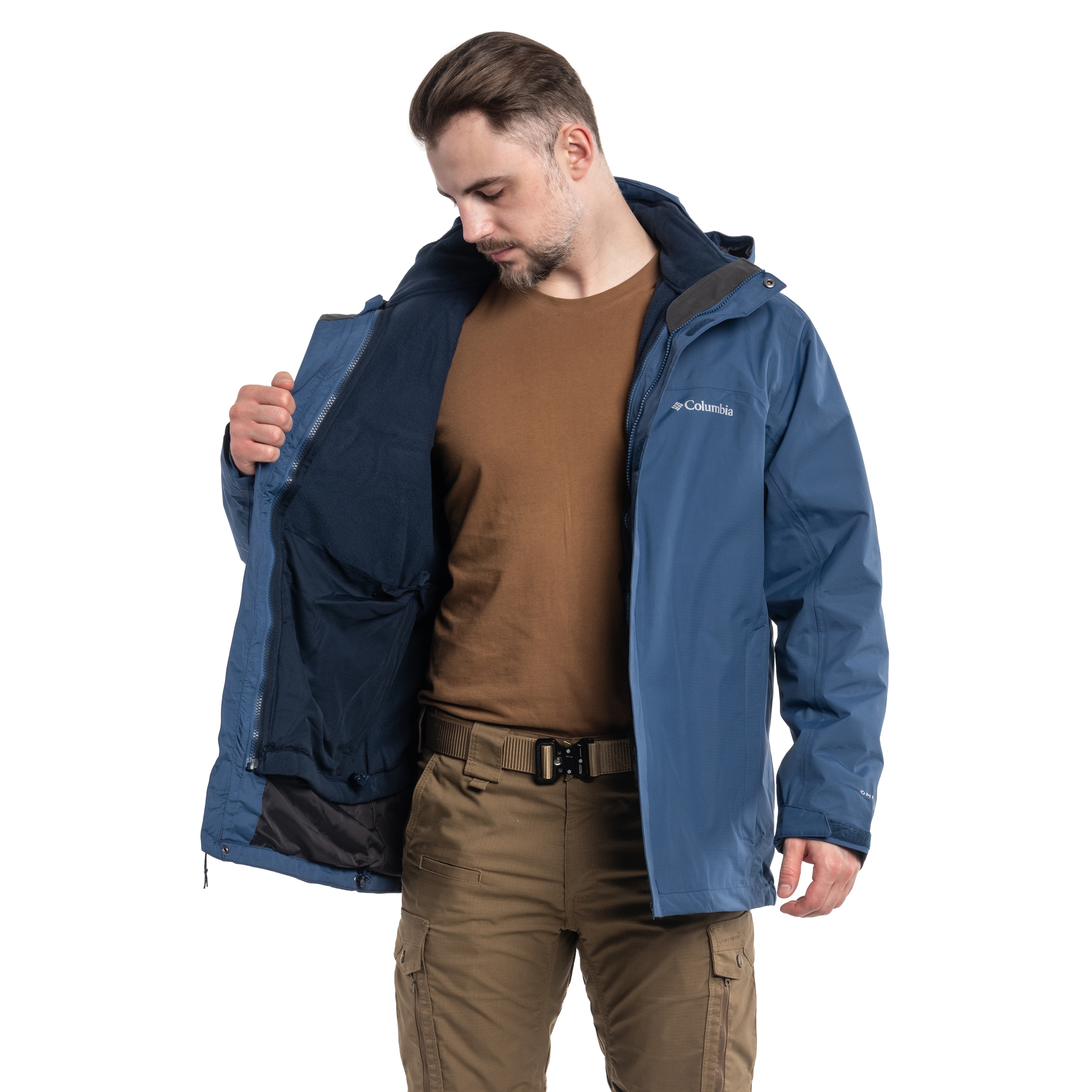 Veste Mission Air Interchange Jacket Columbia - Night Tide/Collegiate Navy