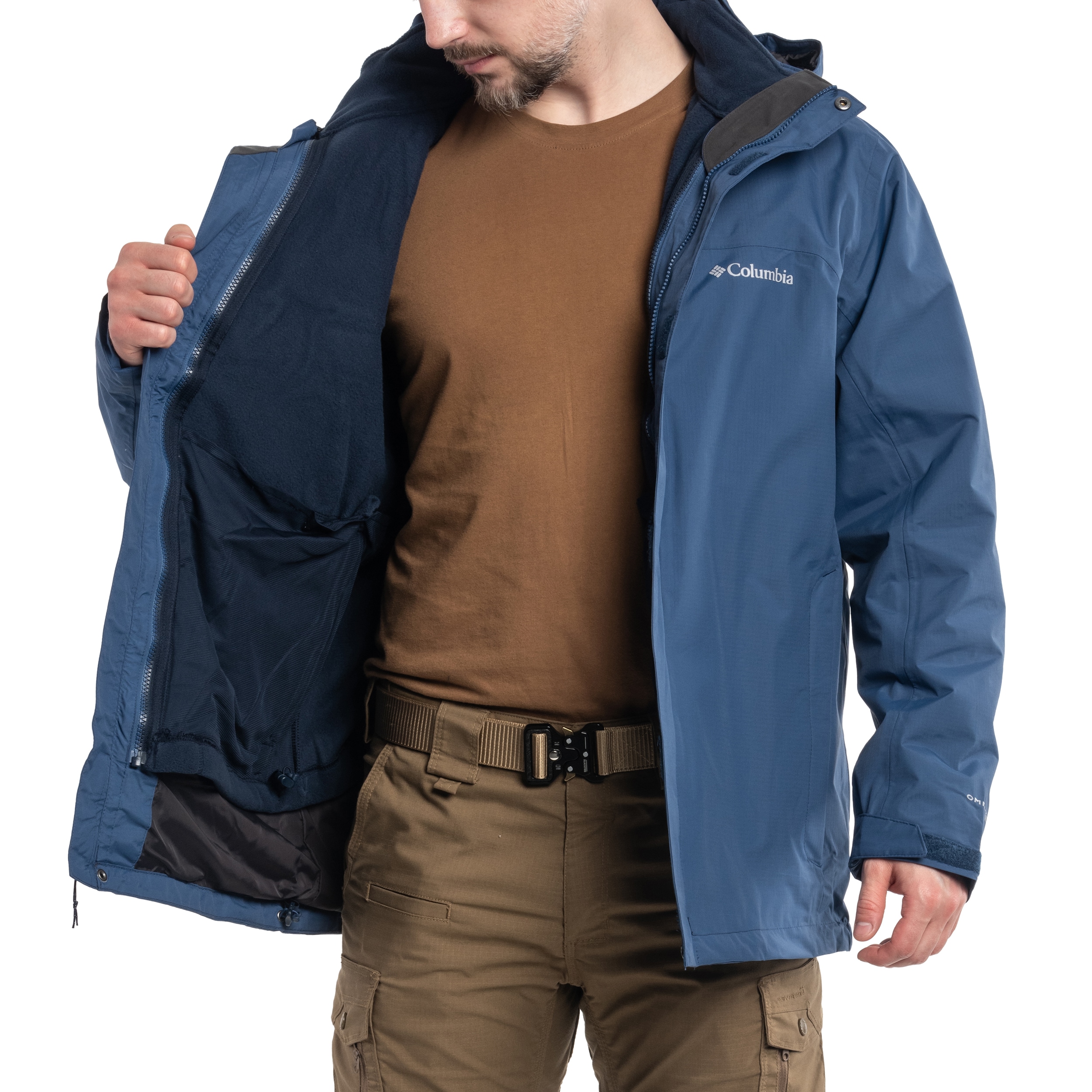 Veste Mission Air Interchange Jacket Columbia - Night Tide/Collegiate Navy
