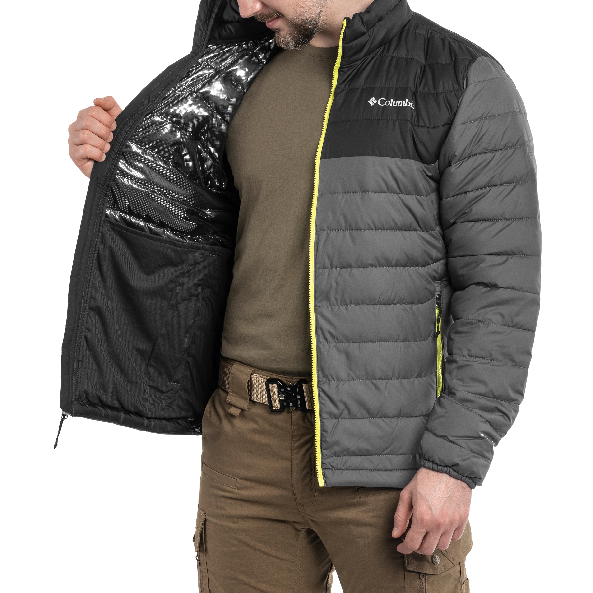 Veste Powder Lite Jacket Columbia - City Grey/ Shark