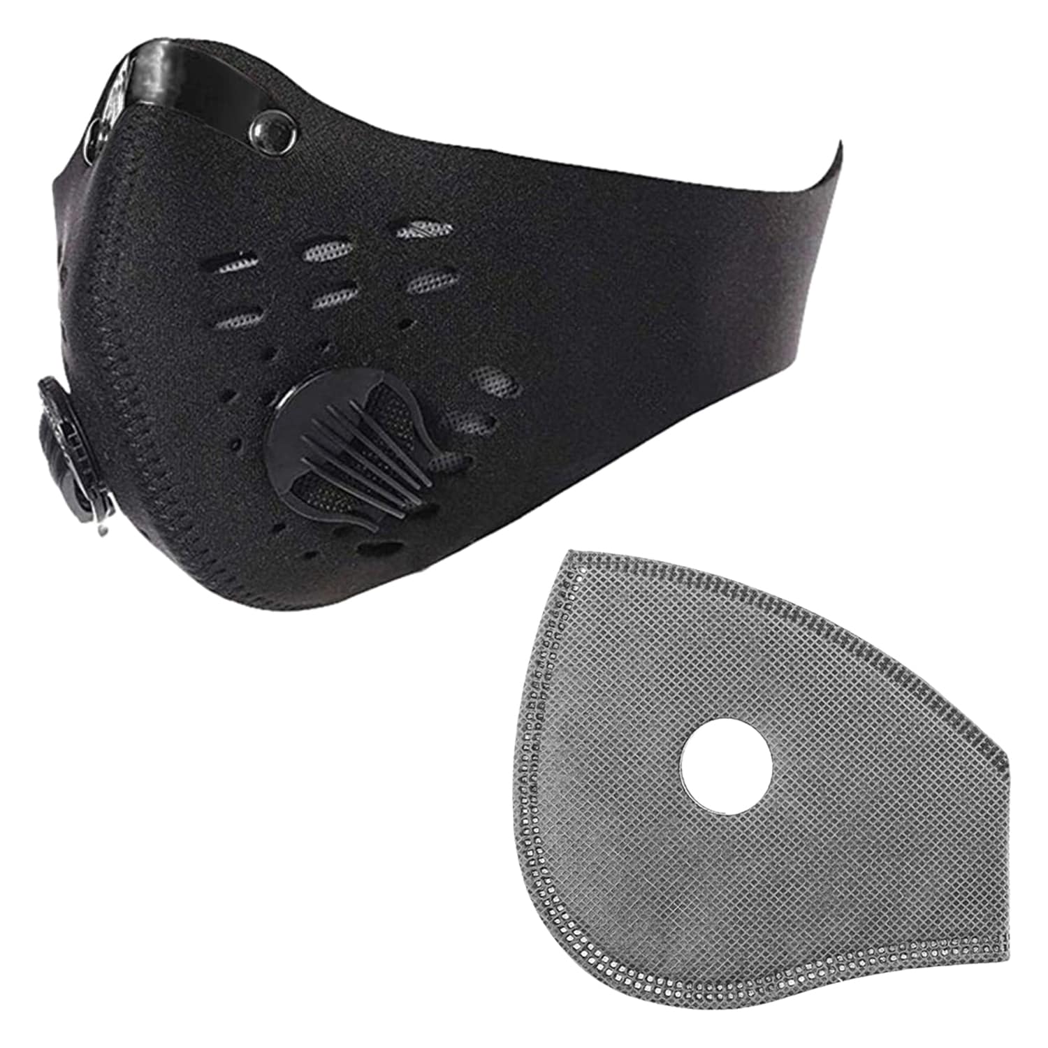 Masque anti-smog en néoprène + filtre N99 - Kit Maraton
