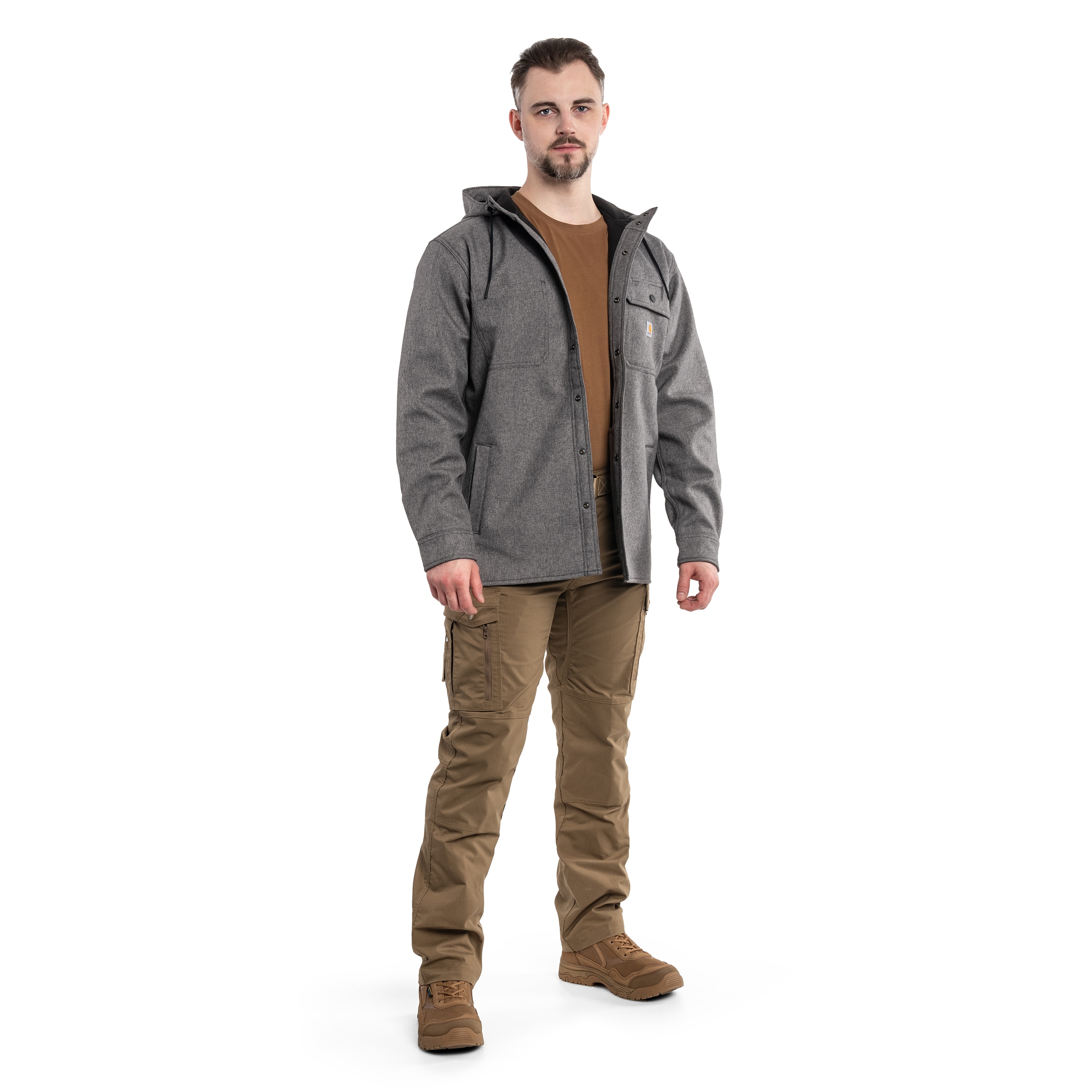 Veste  Rain Defender Heavyweight Carhartt - Black Heather