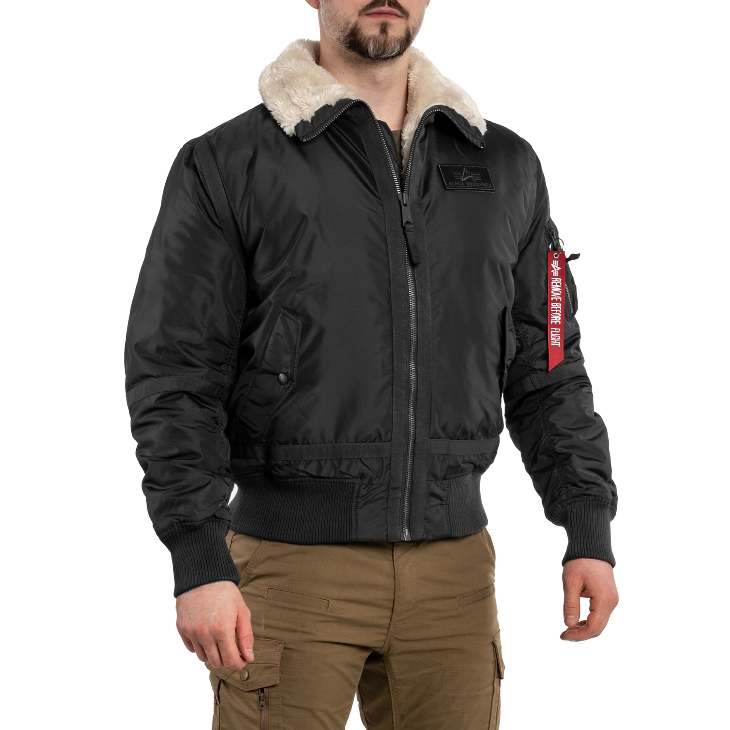 Veste B15-3 TT Alpha Industries - Vintage Grey