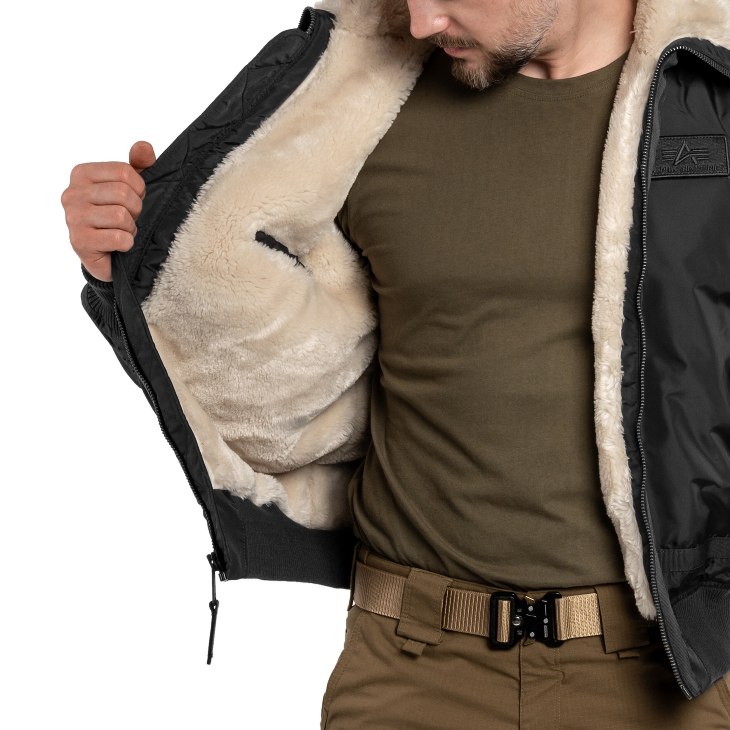Veste B15-3 TT Alpha Industries - Vintage Grey