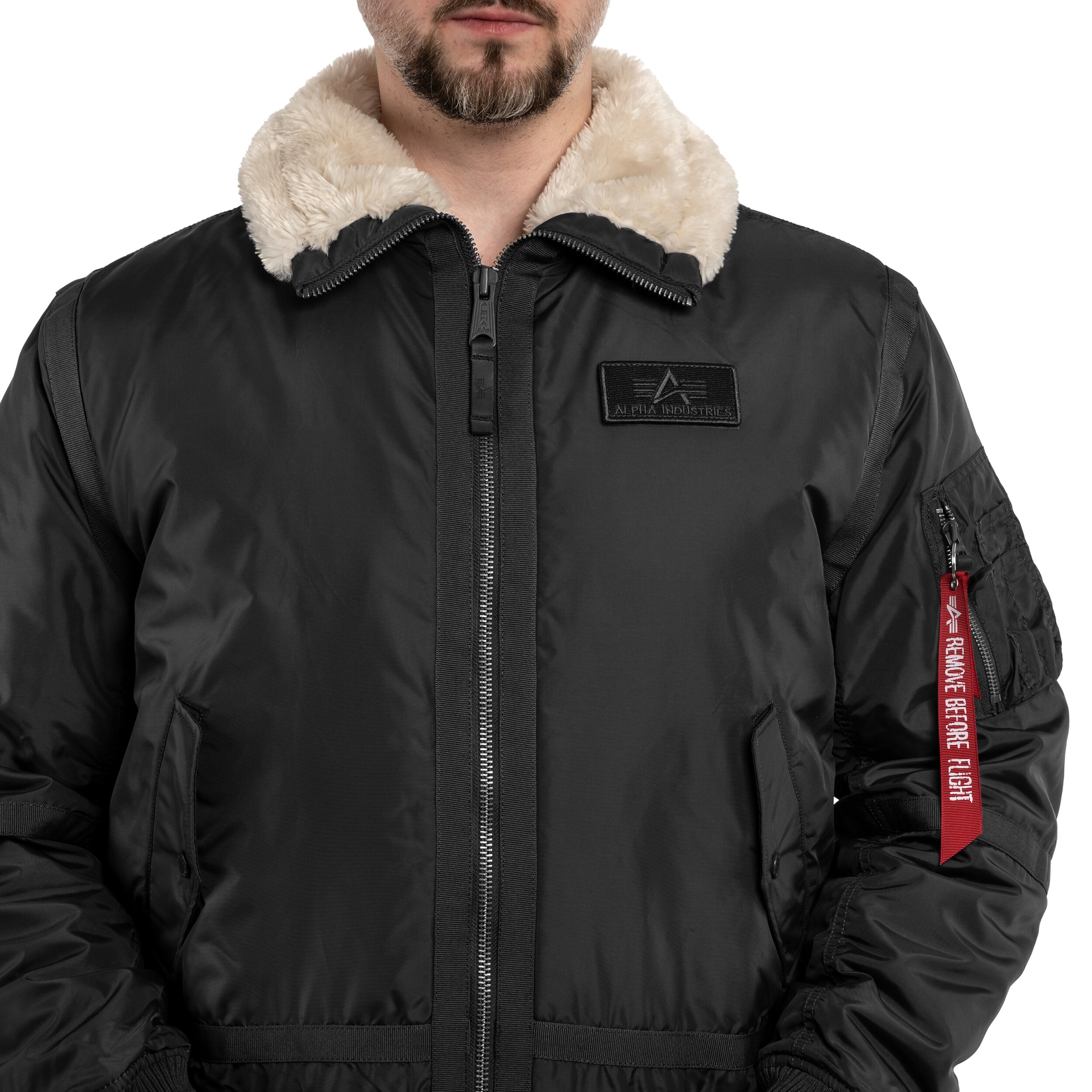 Veste B15-3 TT Alpha Industries - Vintage Grey