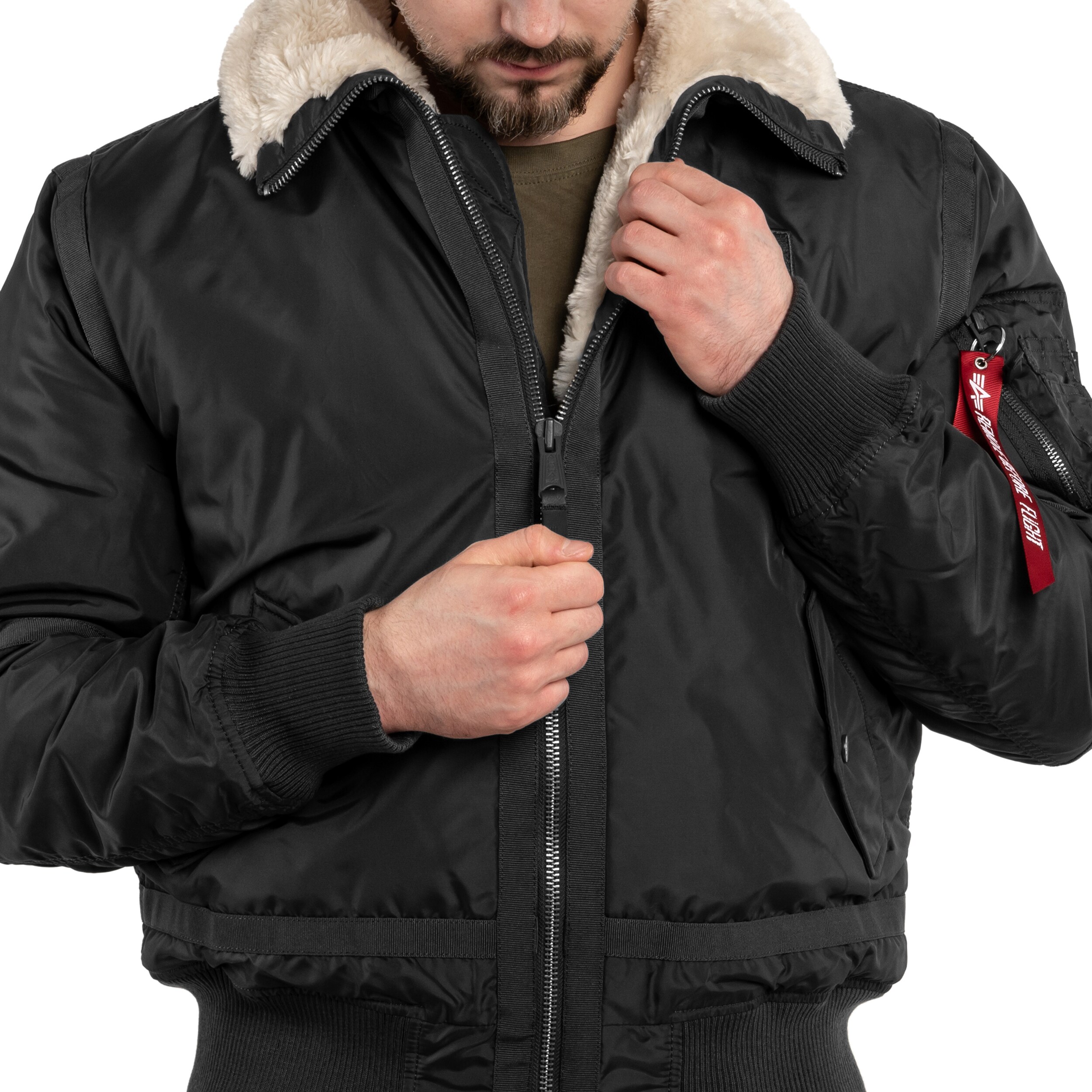 Veste B15-3 TT Alpha Industries - Vintage Grey