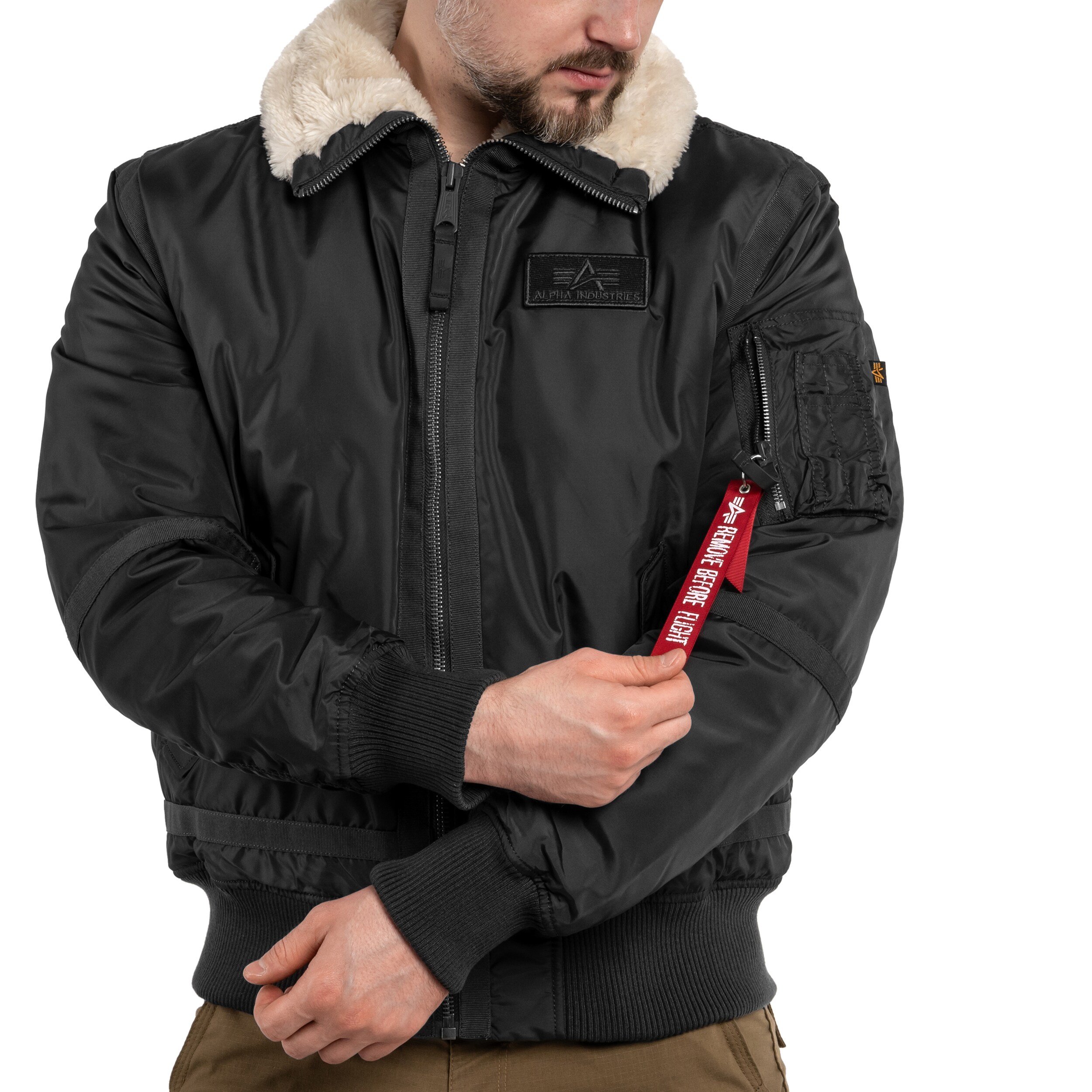 Veste B15-3 TT Alpha Industries - Vintage Grey