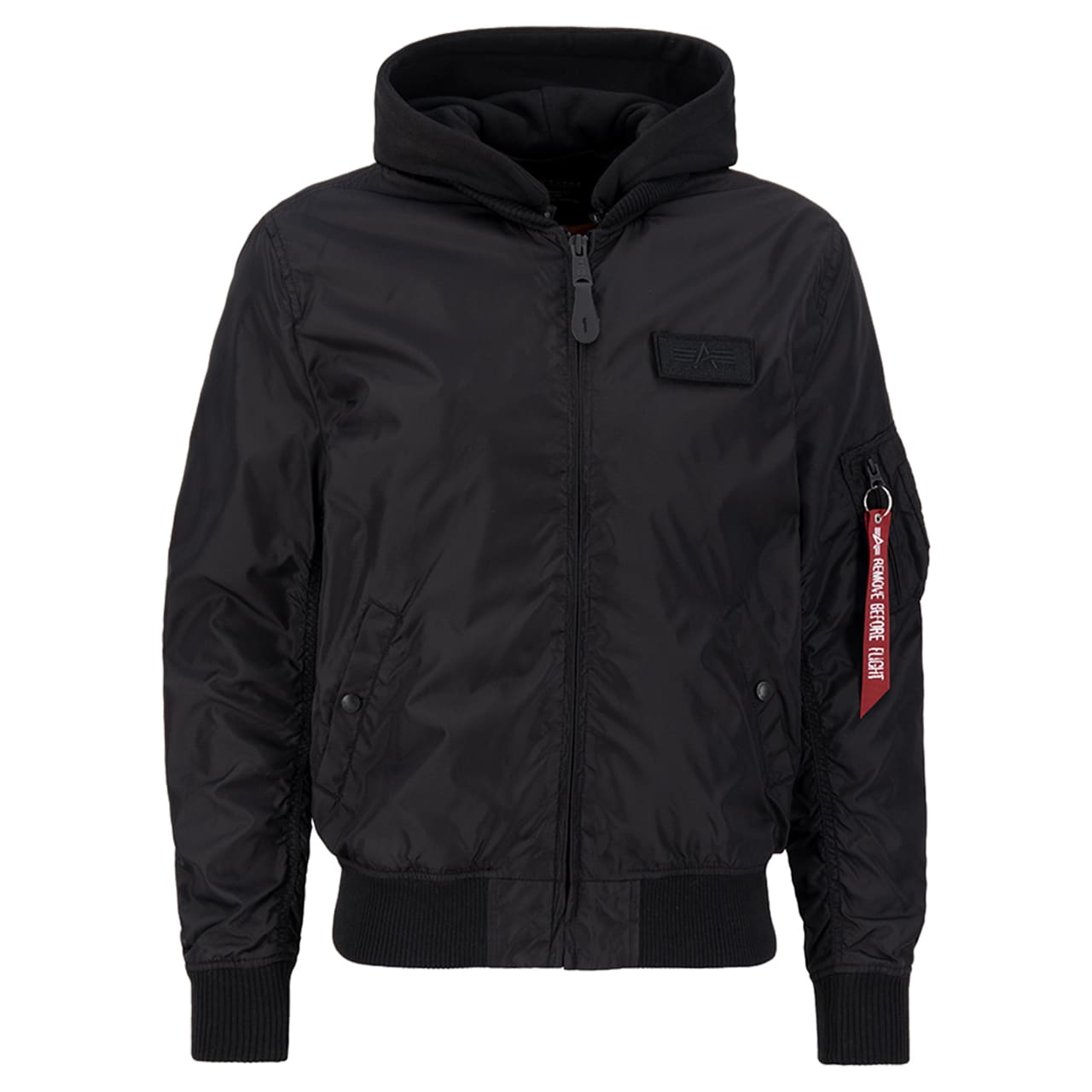 Veste MA-1 TT Hood Alpha Industries - Black/Black