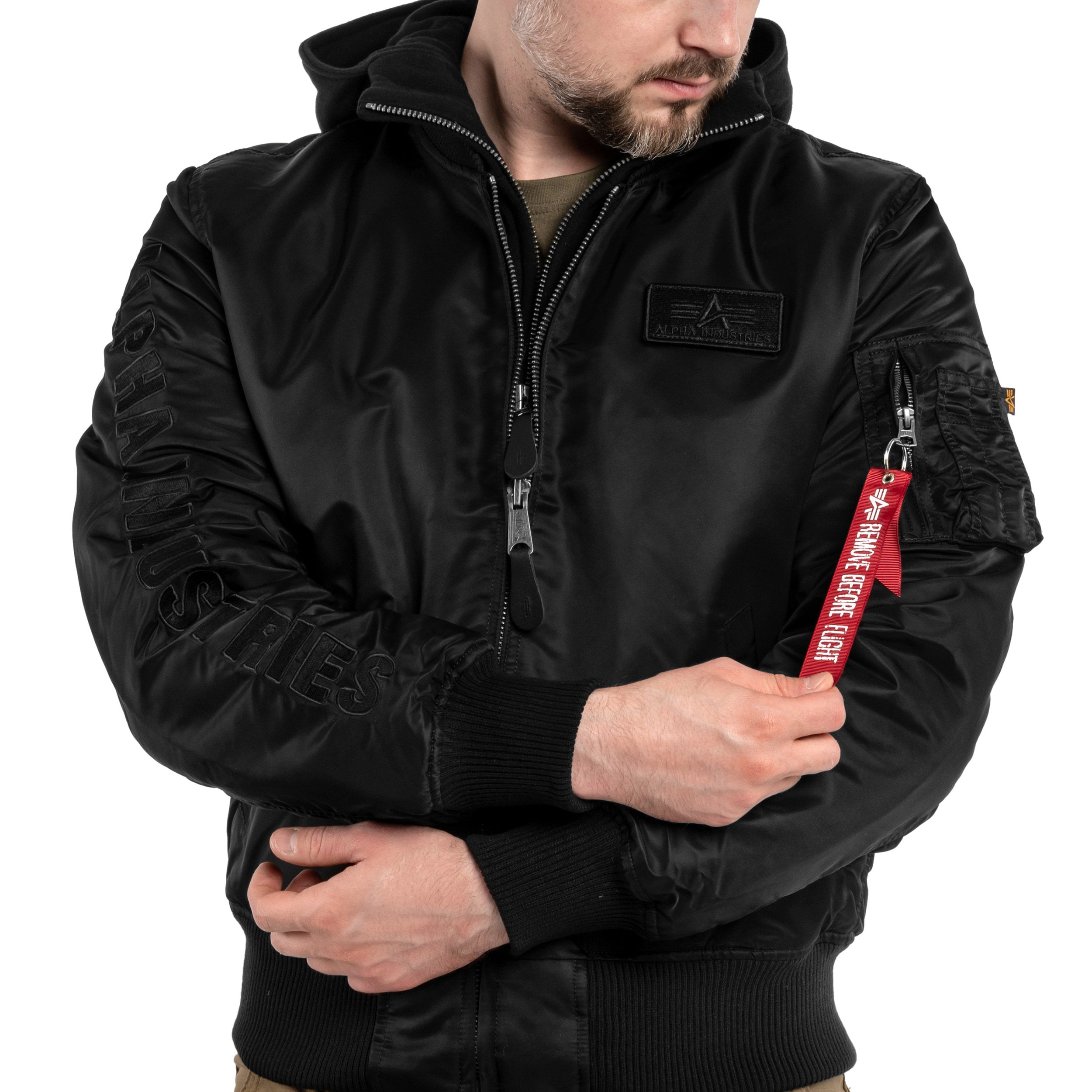 Veste MA-1 D-Tec SE Alpha Industries - Black/Black