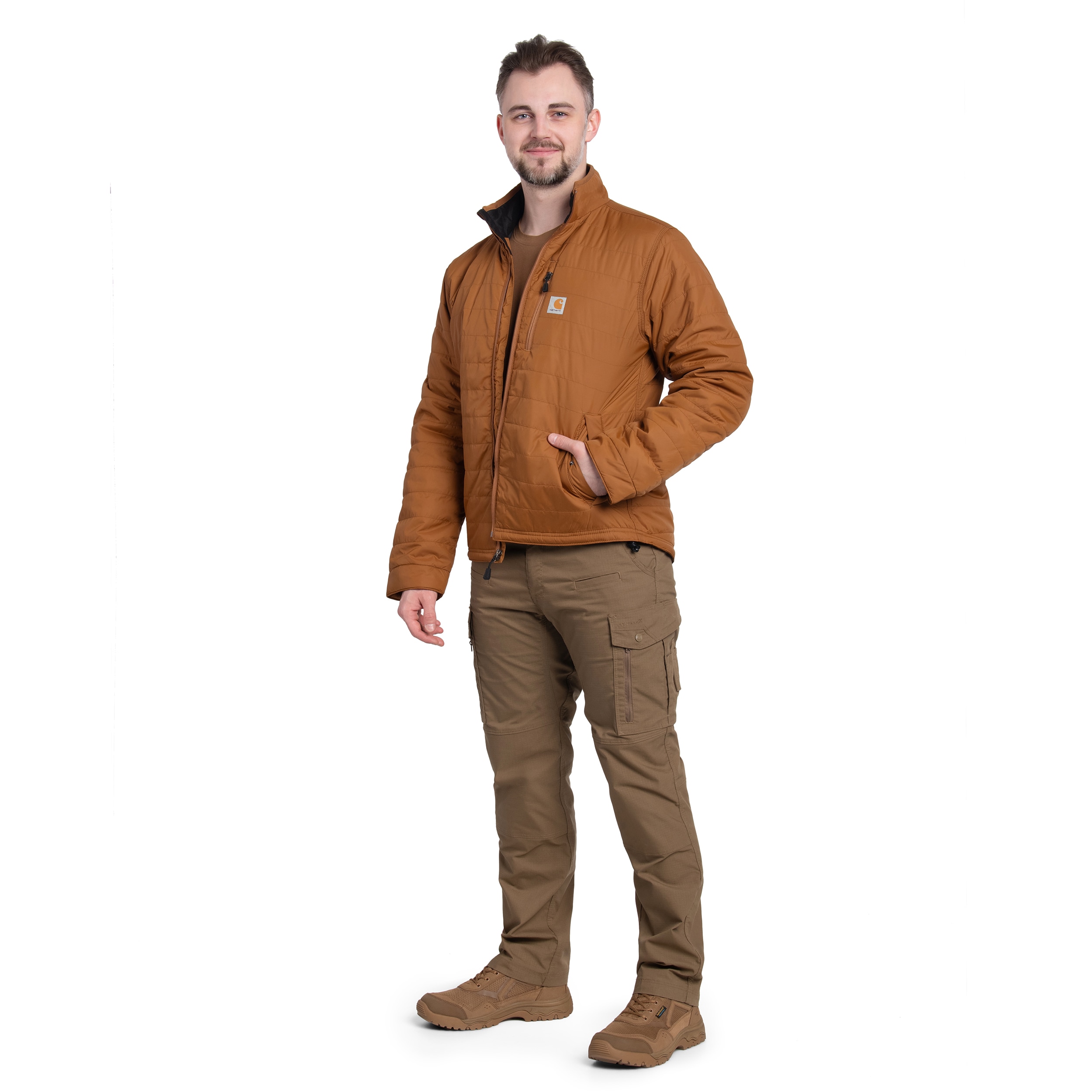 Veste Gilliam Jacket Carhartt - Brown