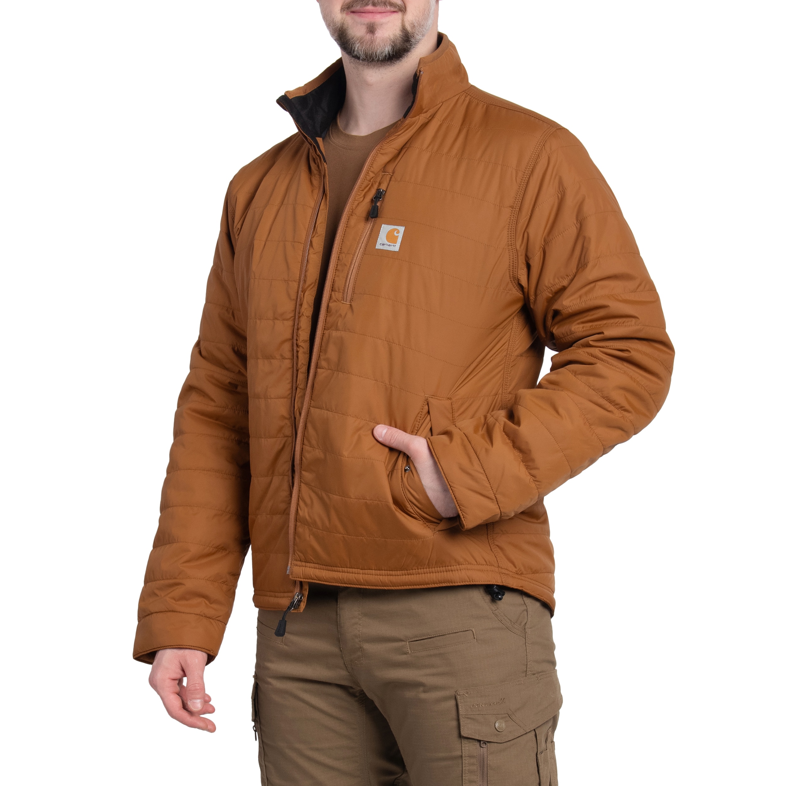 Veste Gilliam Jacket Carhartt - Brown
